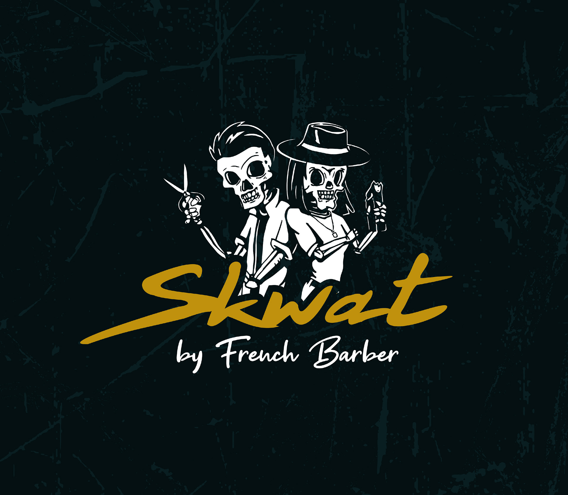 Logo Skwat by French Barber