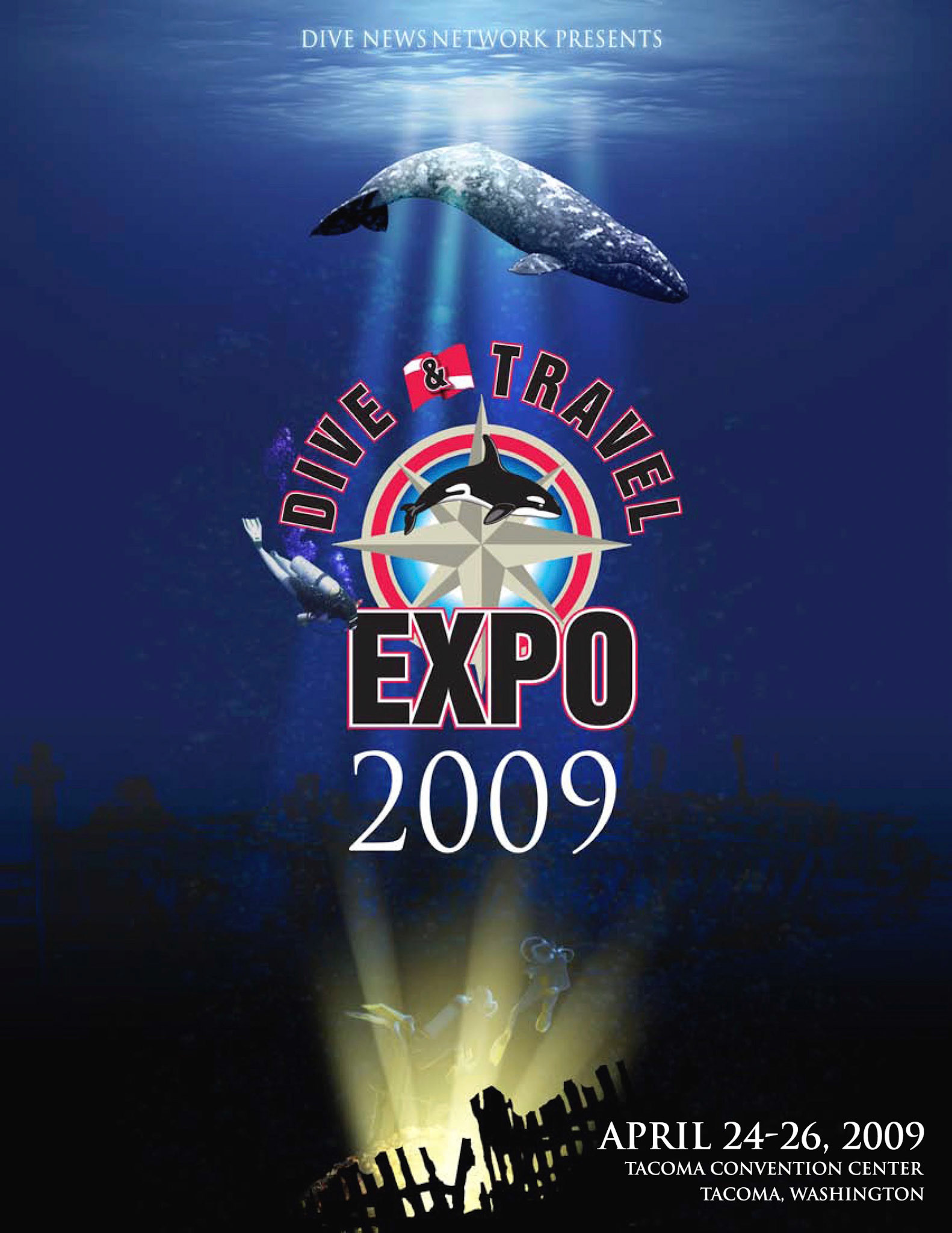 Dive & Travel Expo Flyer and Poster