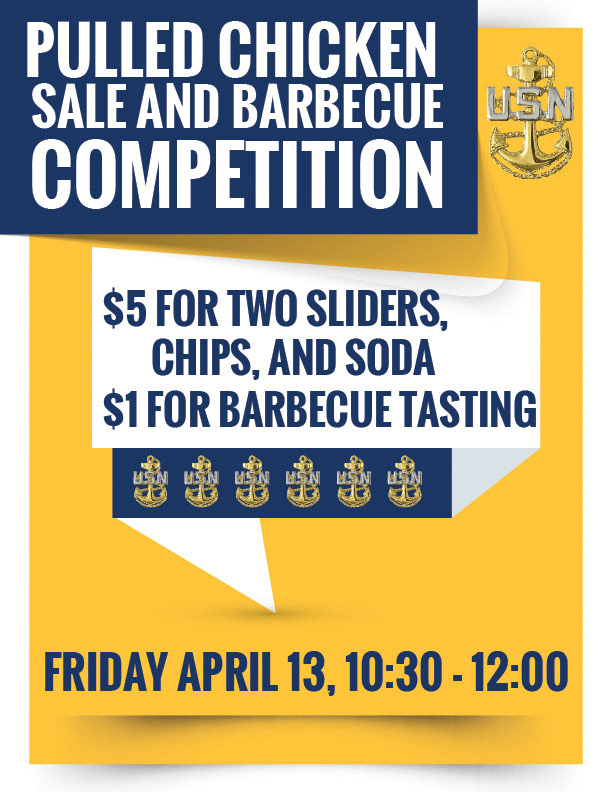 Chief Mess web flyer for fundraiser