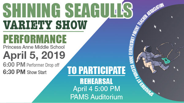 PTA Talent & Variety Show Flyer and Web