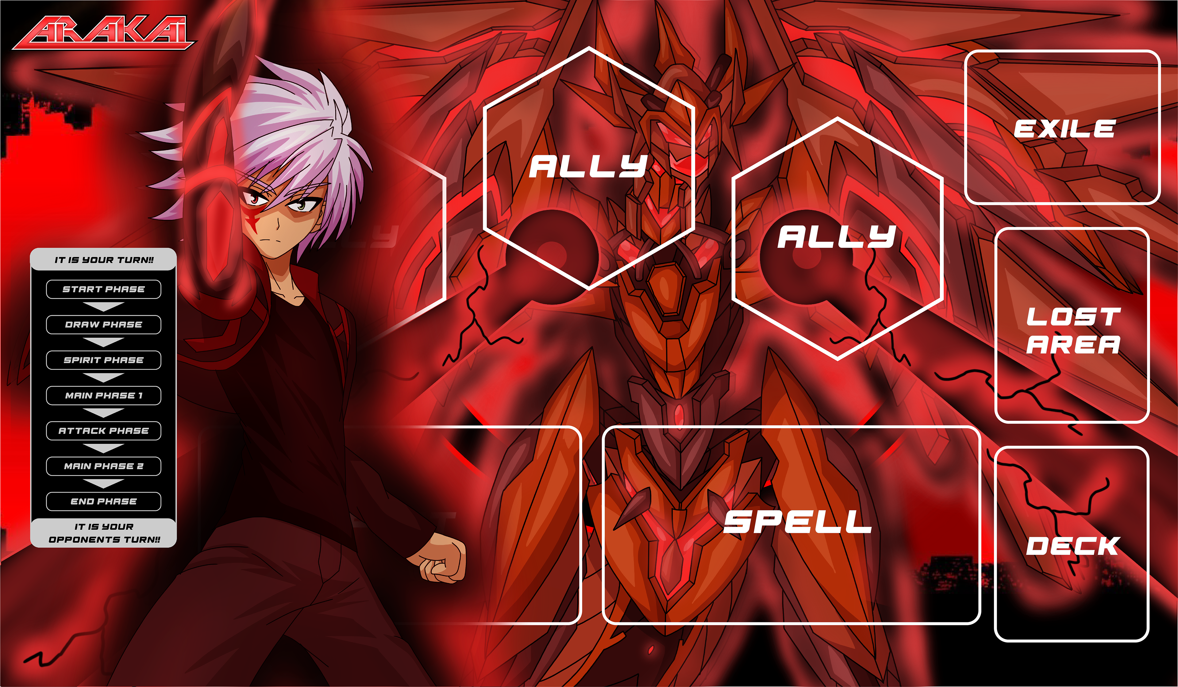 Playmat (Hayate and EXOS Art)