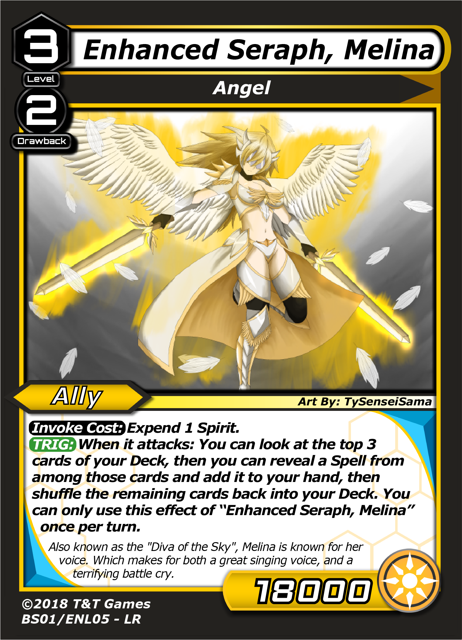 Enhanced Seraph, Melina