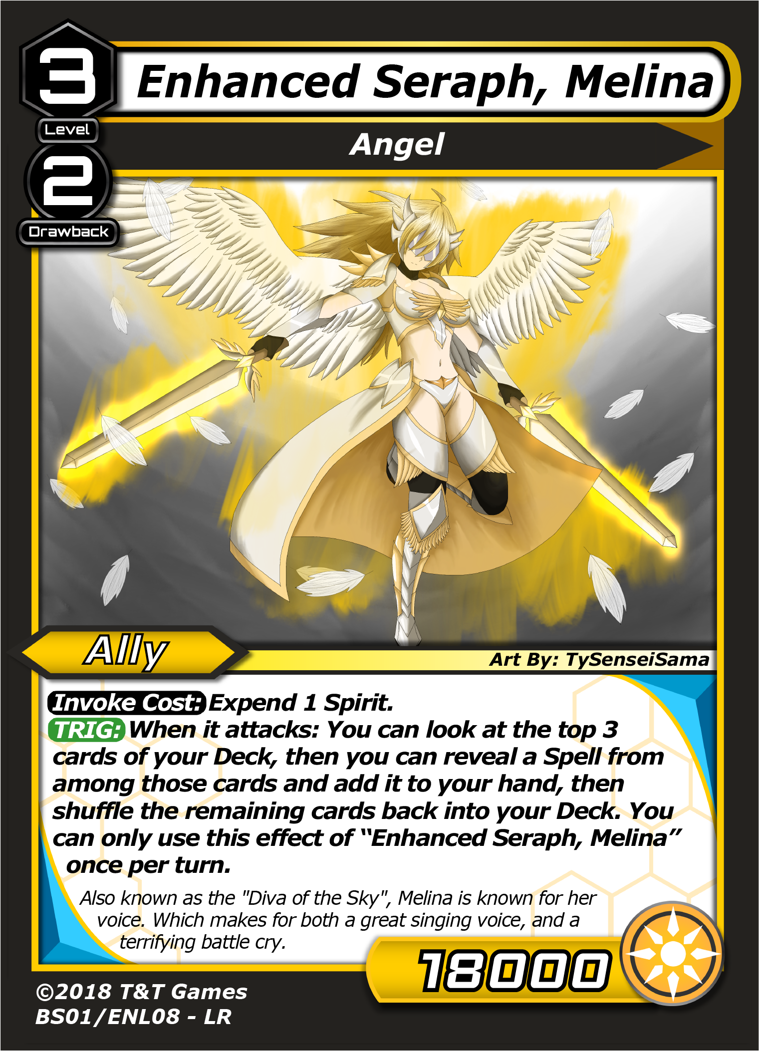 Enhanced Seraph, Melina