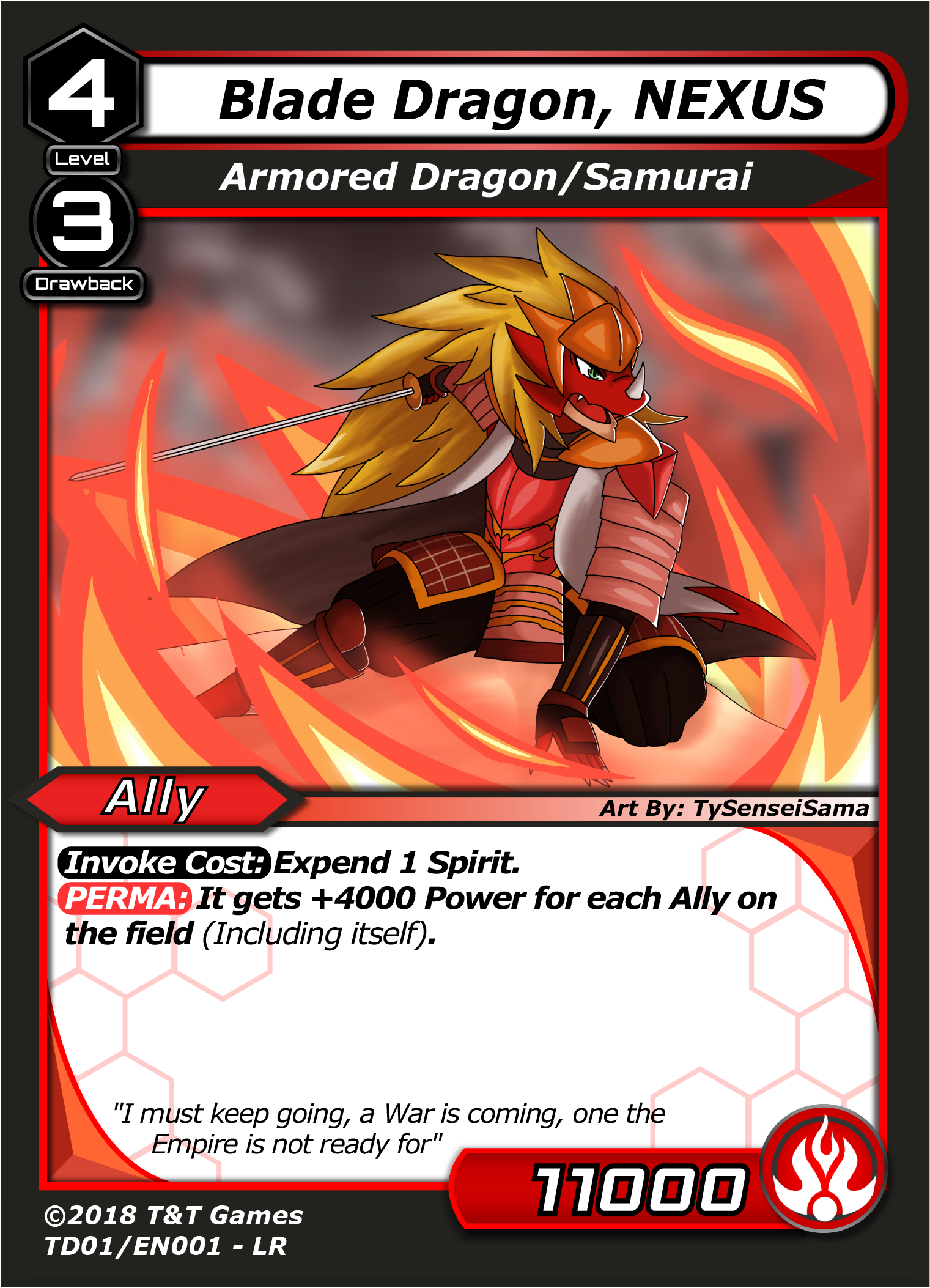 Blade Dragon, NEXUS