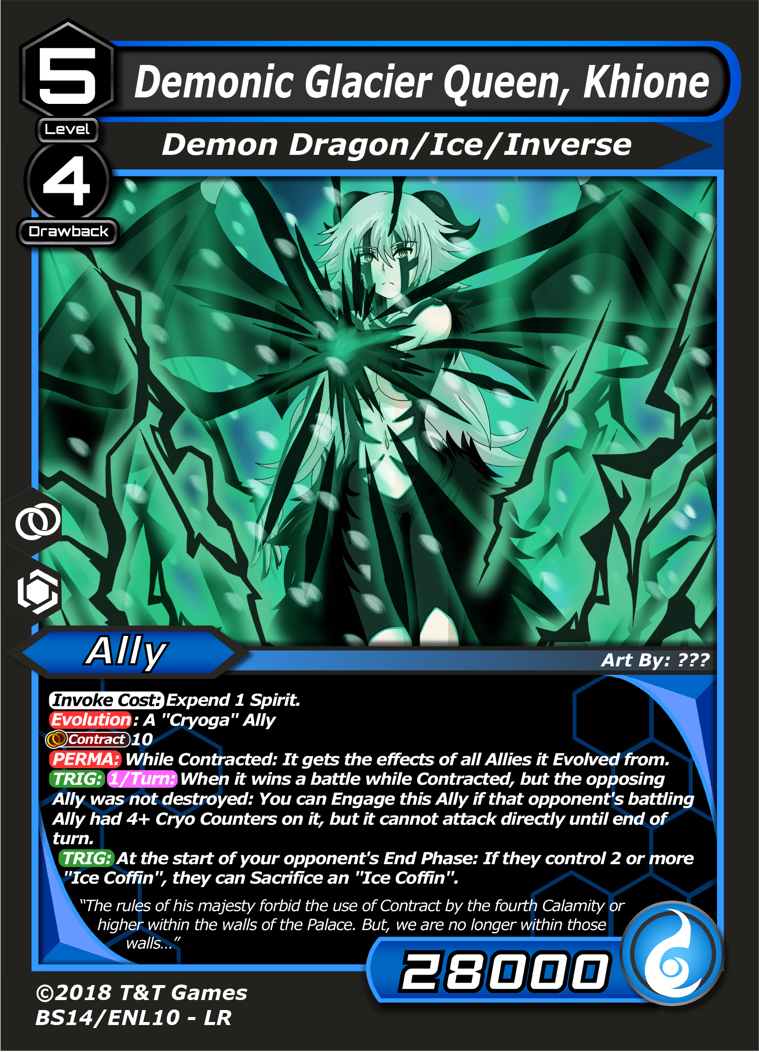 Demonic Glacier Queen, Khione