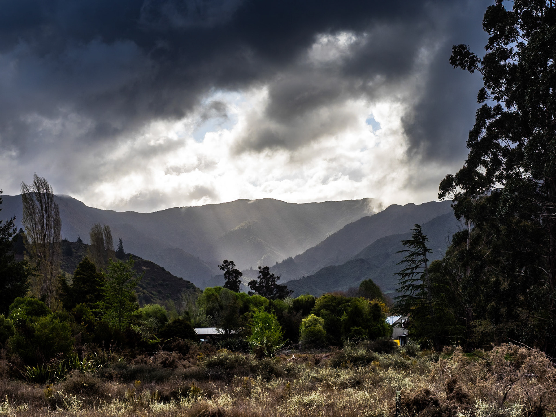 Entering Abel Tasman National Park: At Marahau NZ