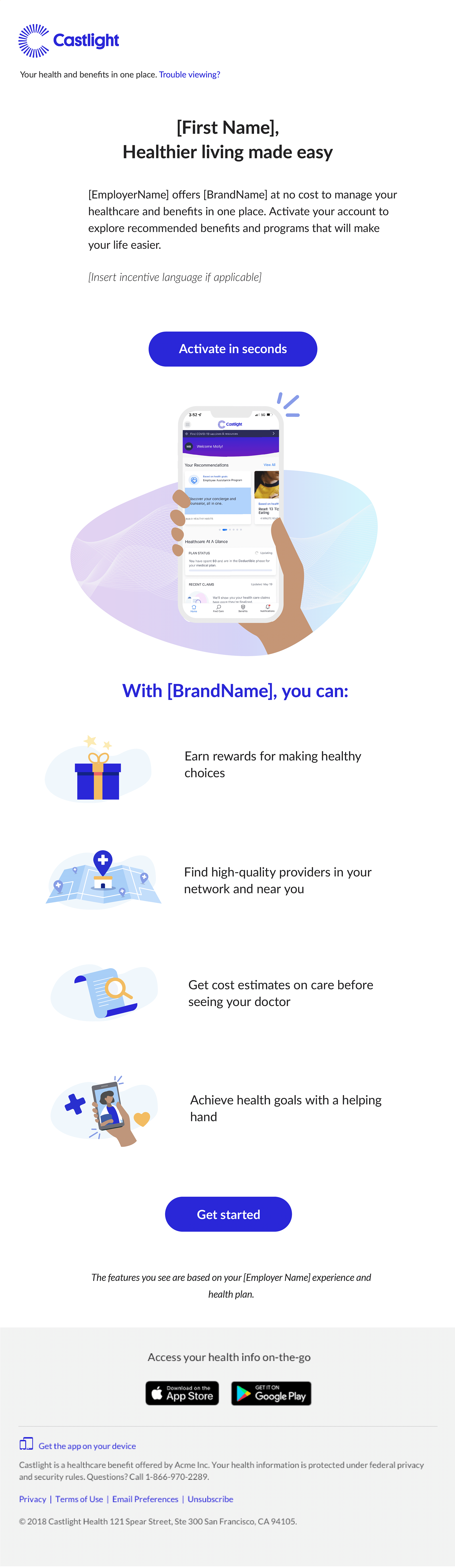 Email 1 - New design