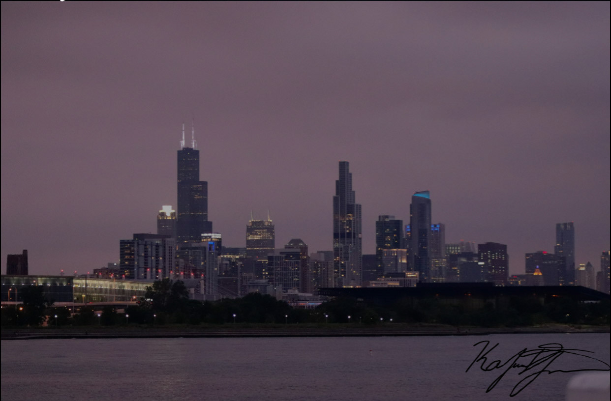 Chicago Skyline. Chicago, IL. 2019
