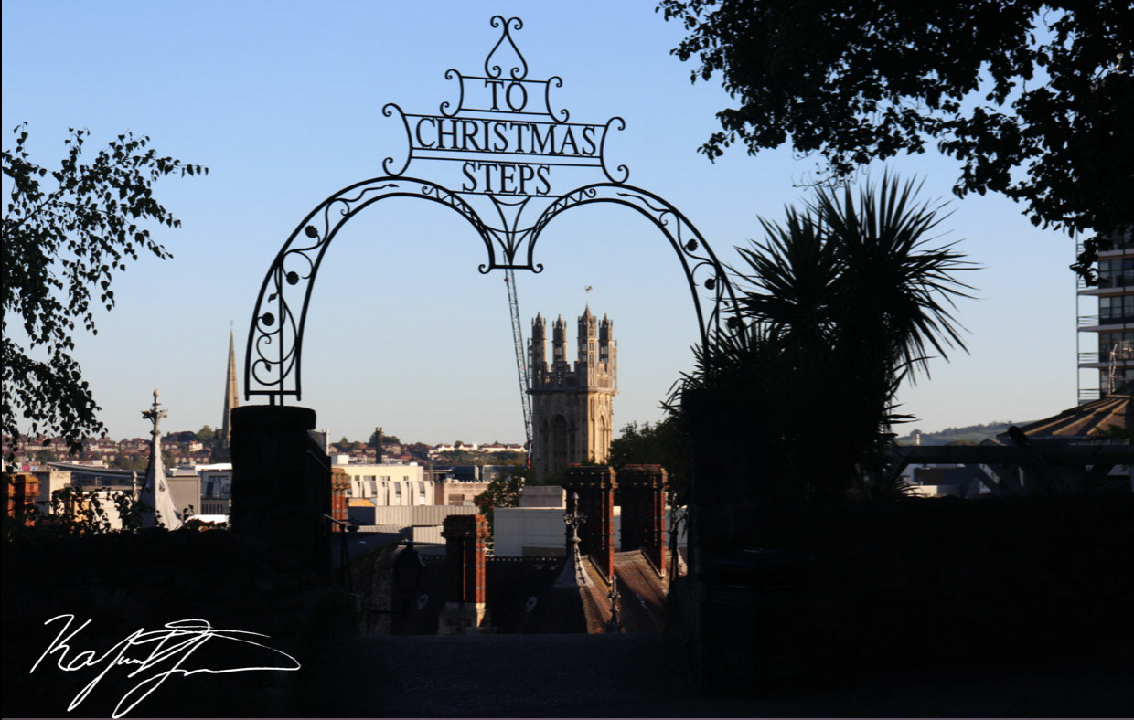 The Christmas Steps. Bristol, England. 2019
