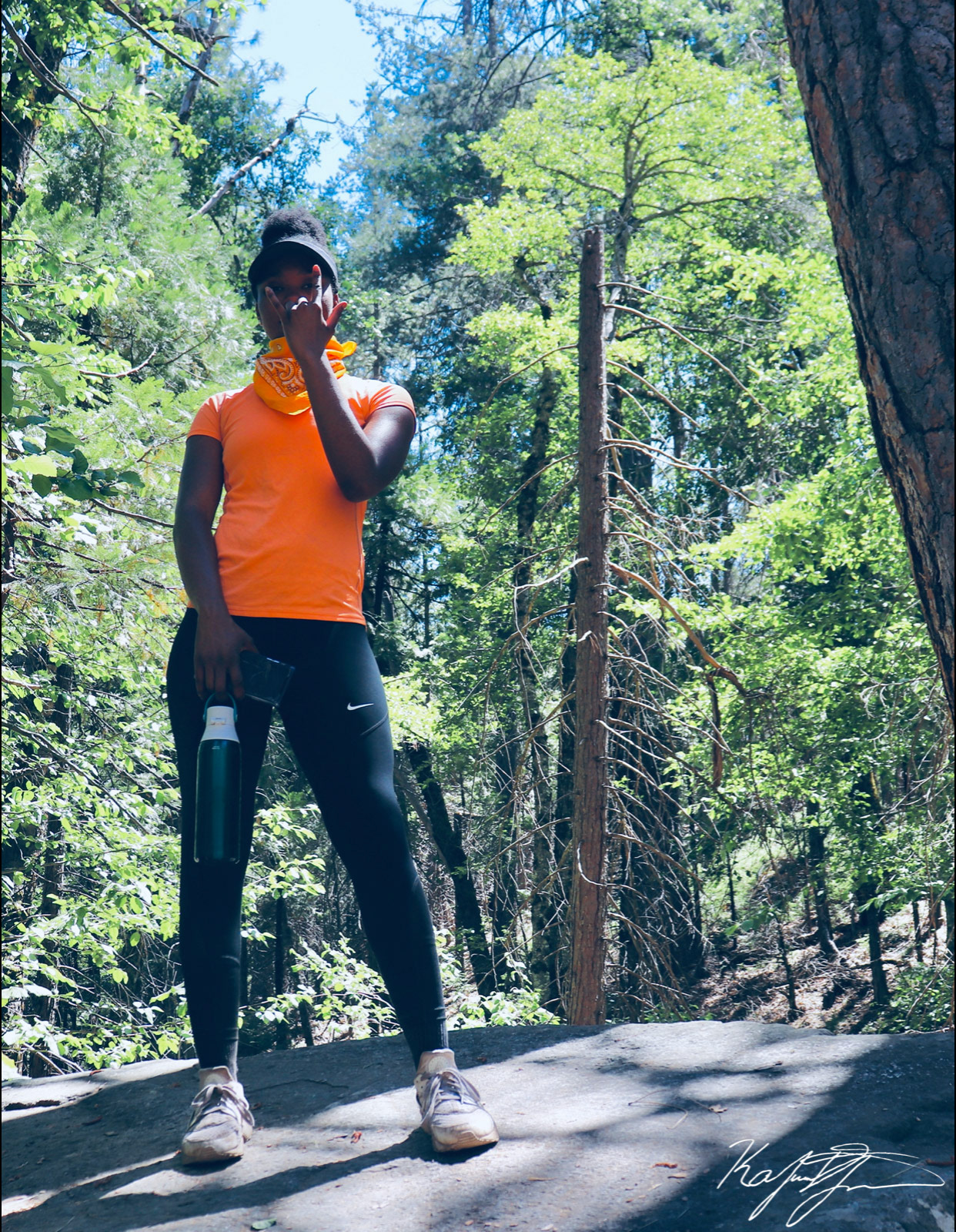 Lewis Creek Trail. California. 2020