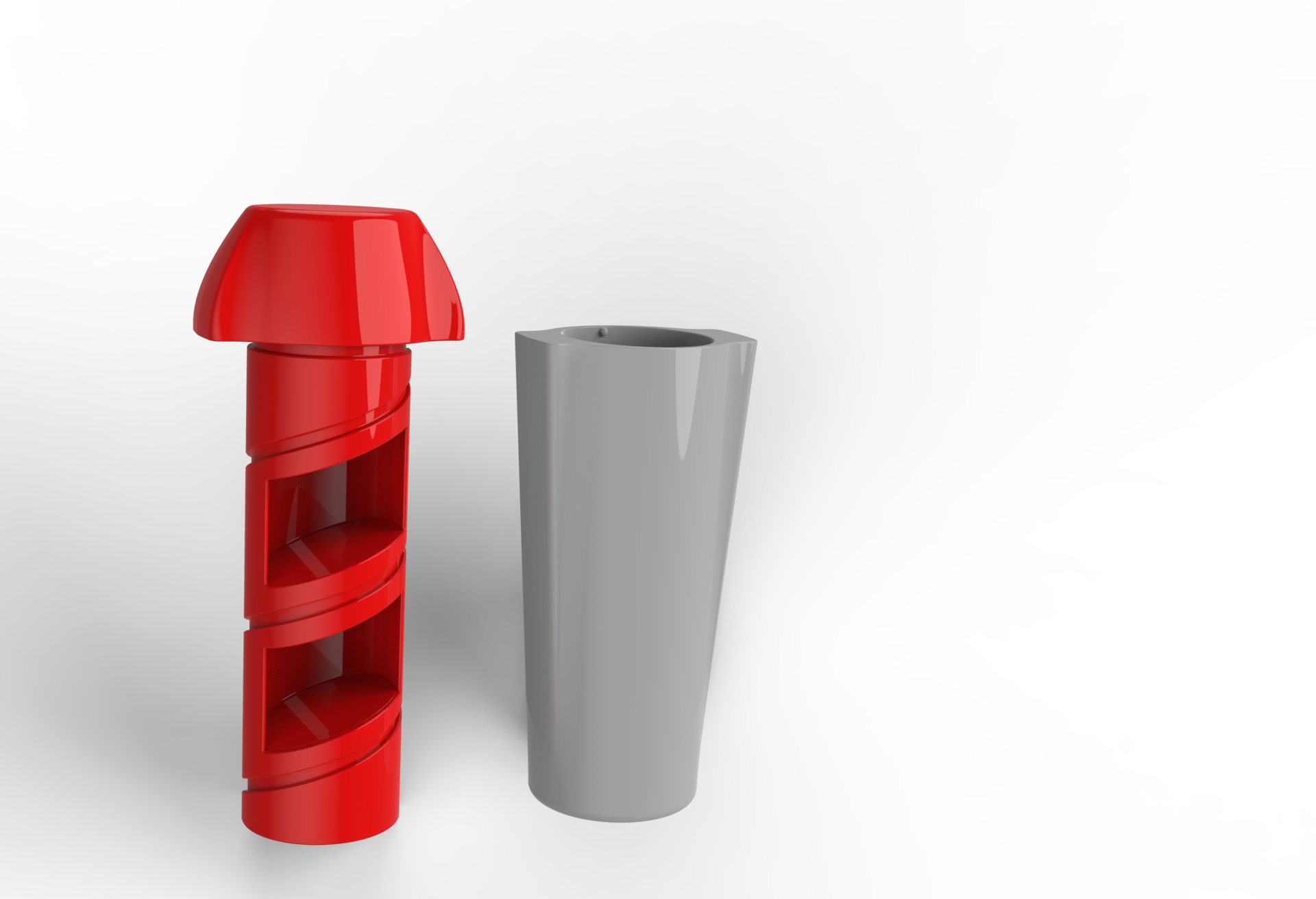 Secure pill case (Solidworks)