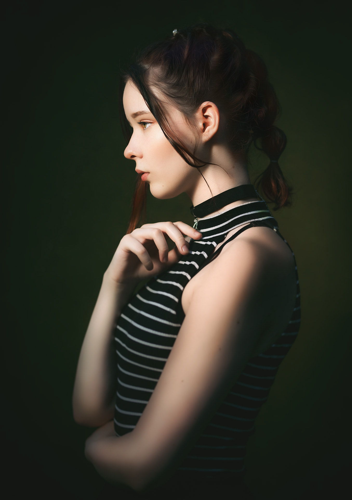 Young Lady, Shooting in Schwerin