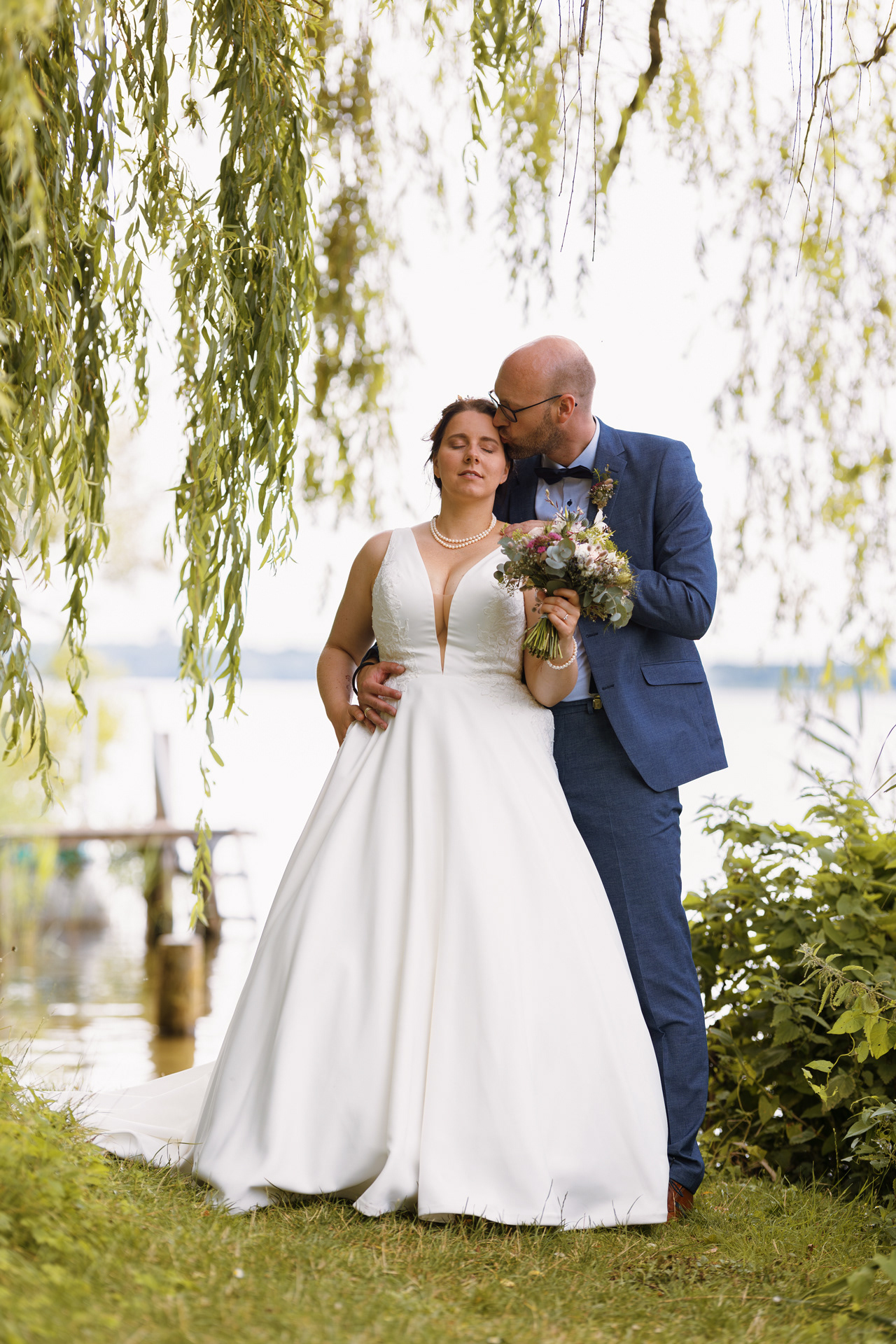Brautpaar am Schaalsee