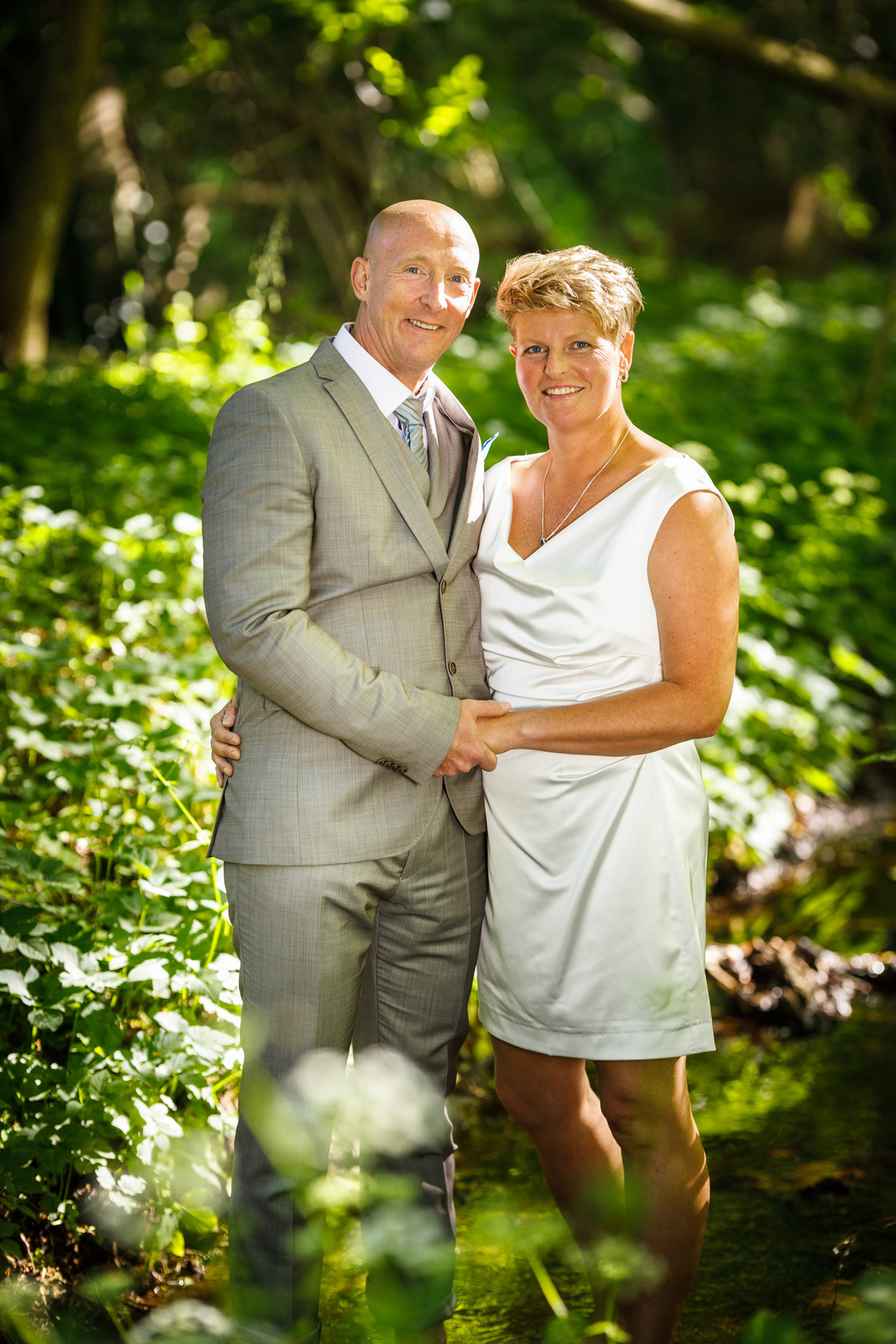 Paarshooting in einem Bach