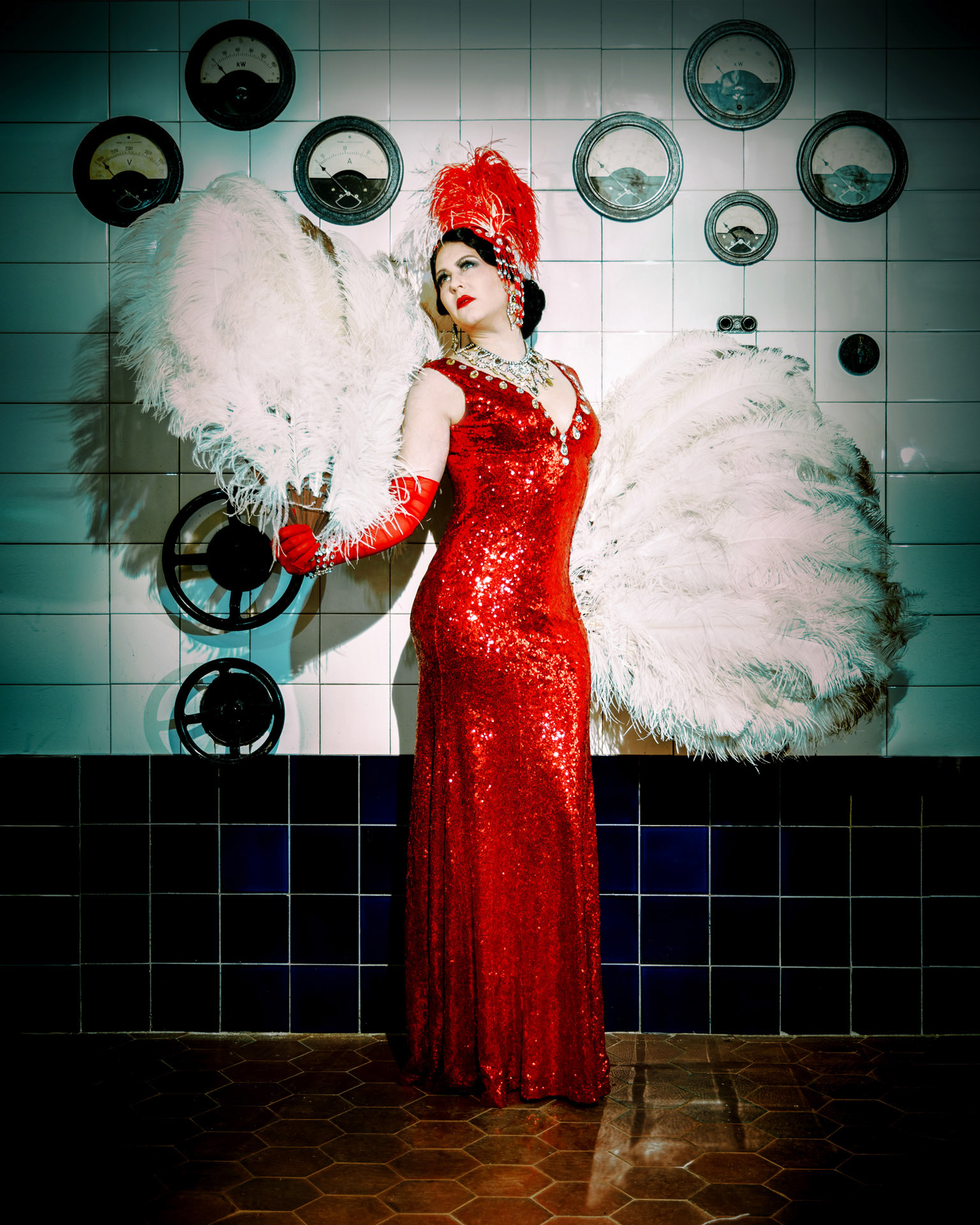 Shooting in altem E-Werk