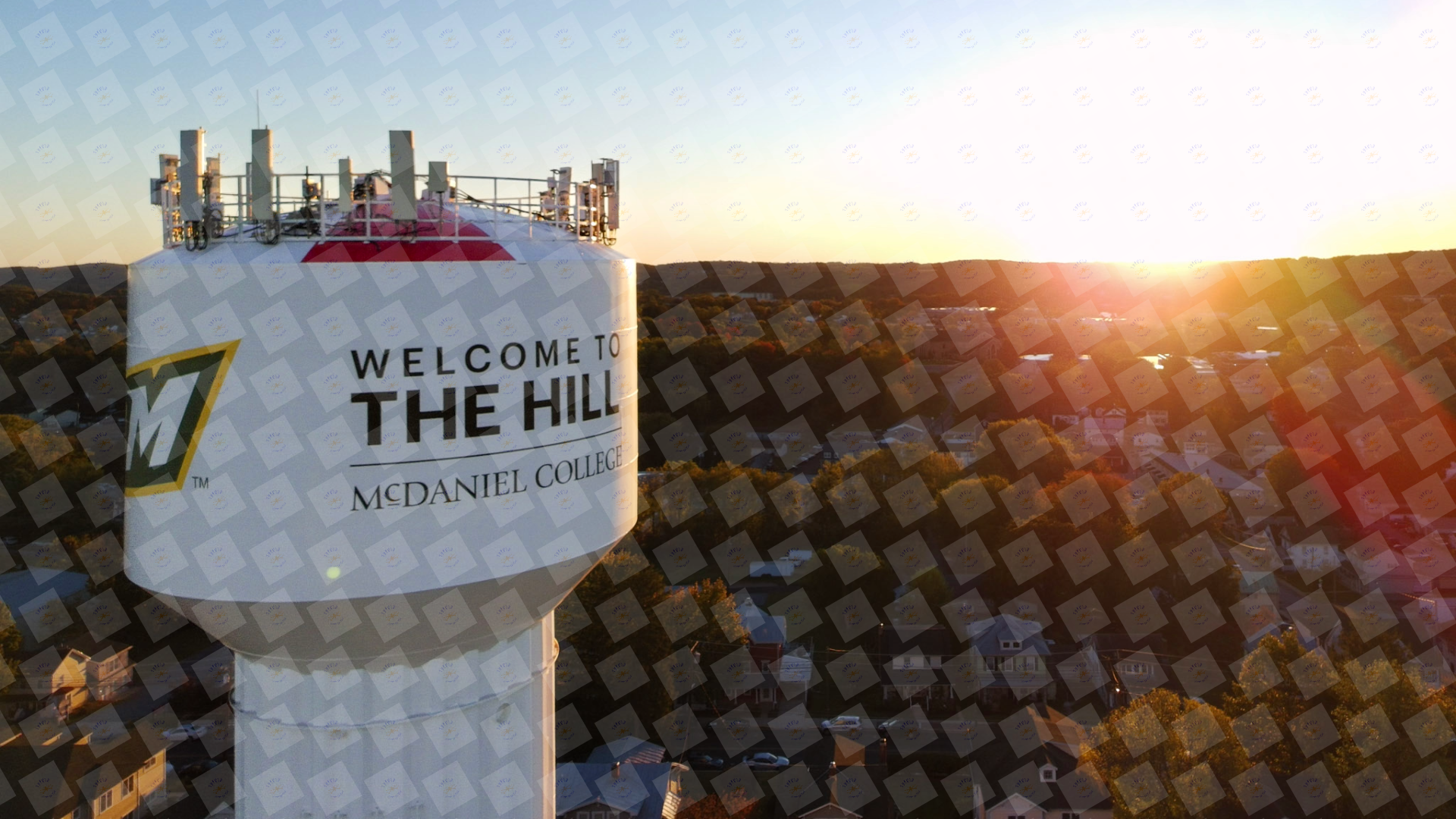 McDaniel College Water Tower- Sunrise