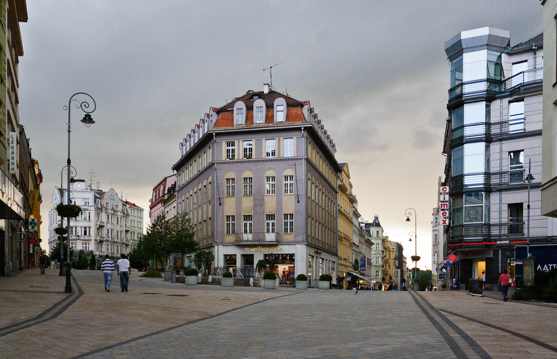 площадь в Карловых Варах