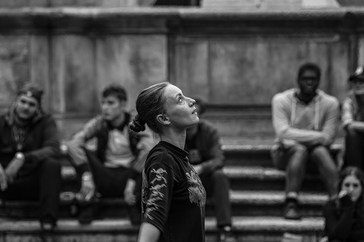Busker from "Tutto quello che vuoi" movie / Rome - 2015