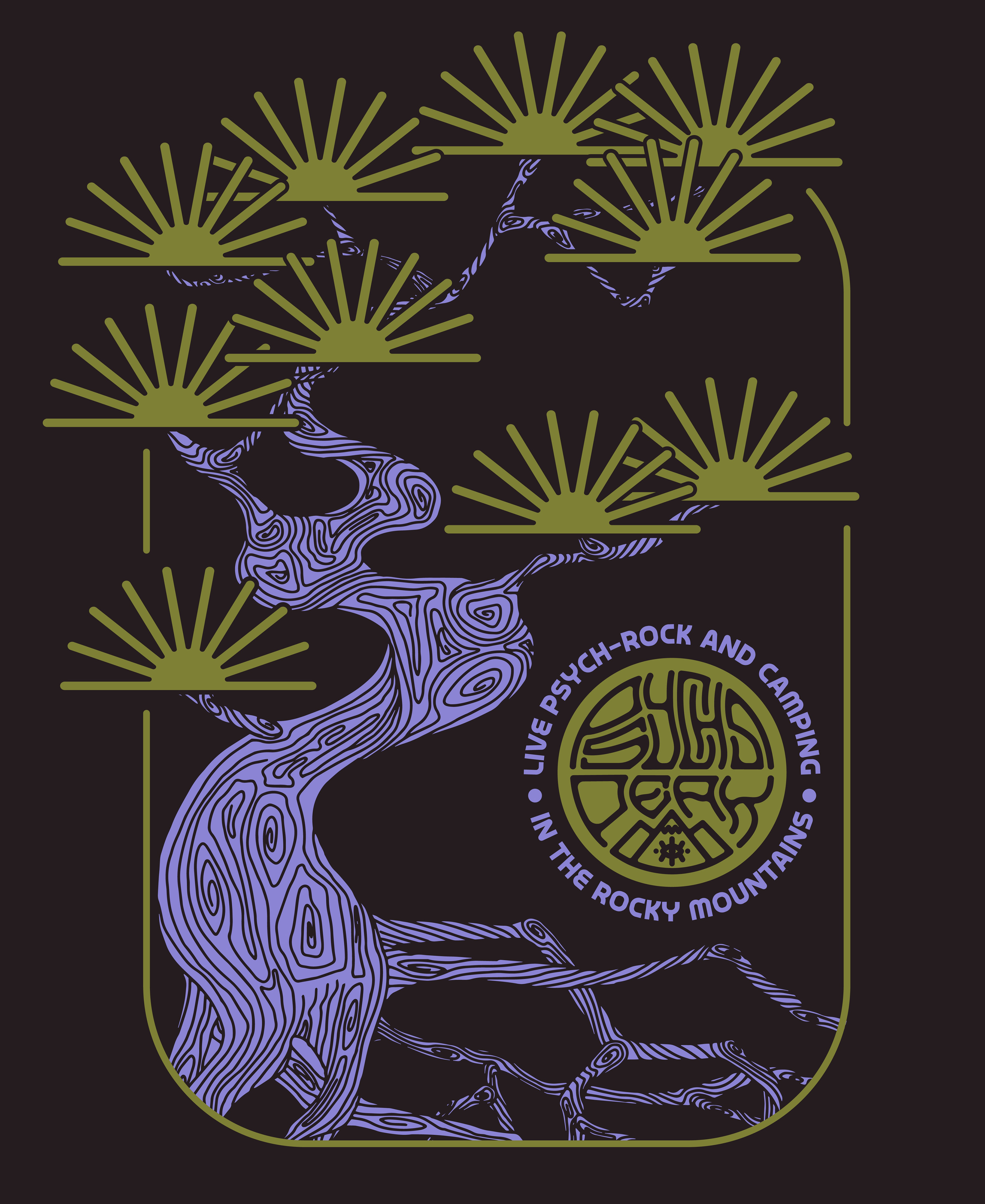 Psychs Peak Merch Design, 2024.