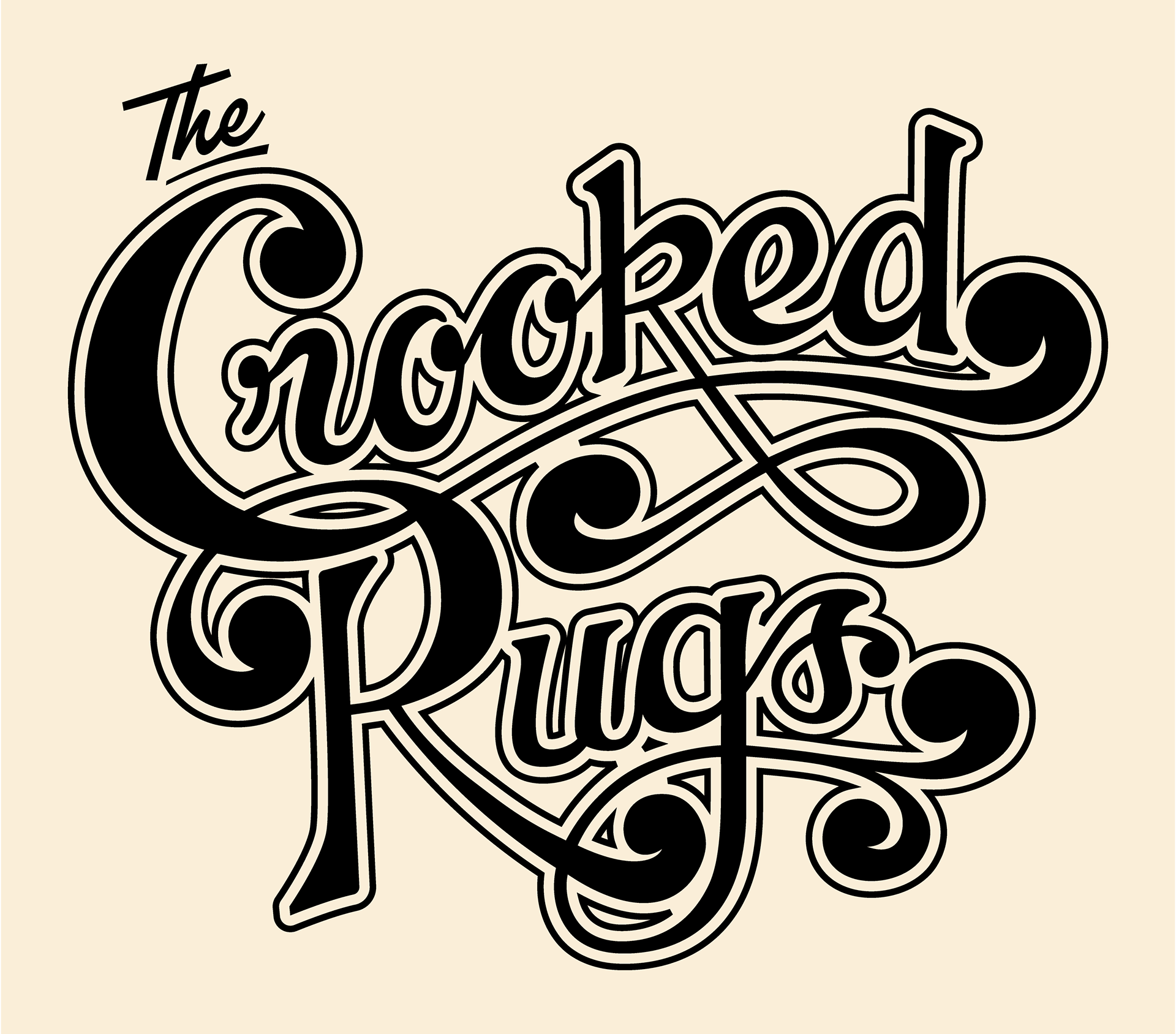 The Crooked Rugs Wordmark, 2026.
