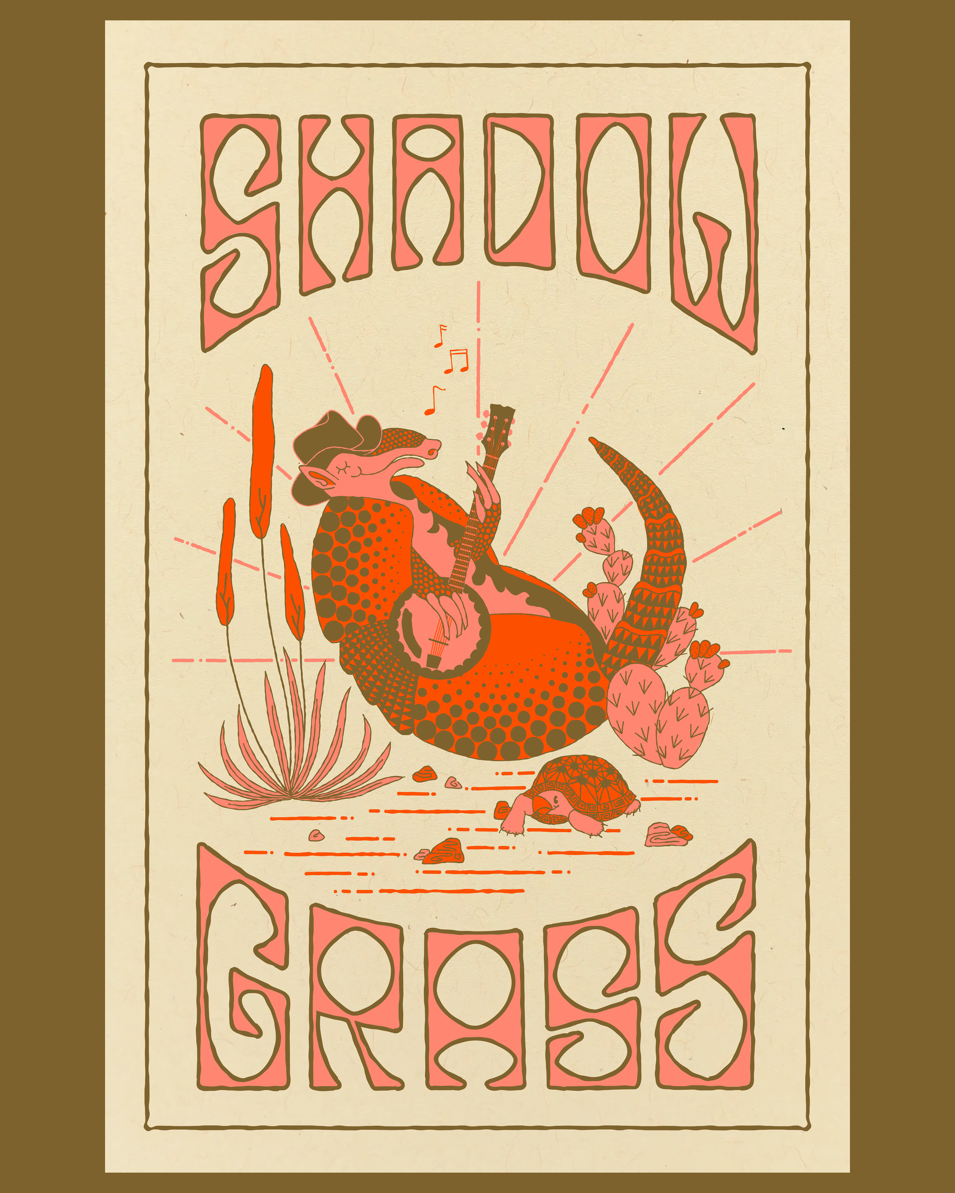 Shadowgrass Merch (Poster), 2023.