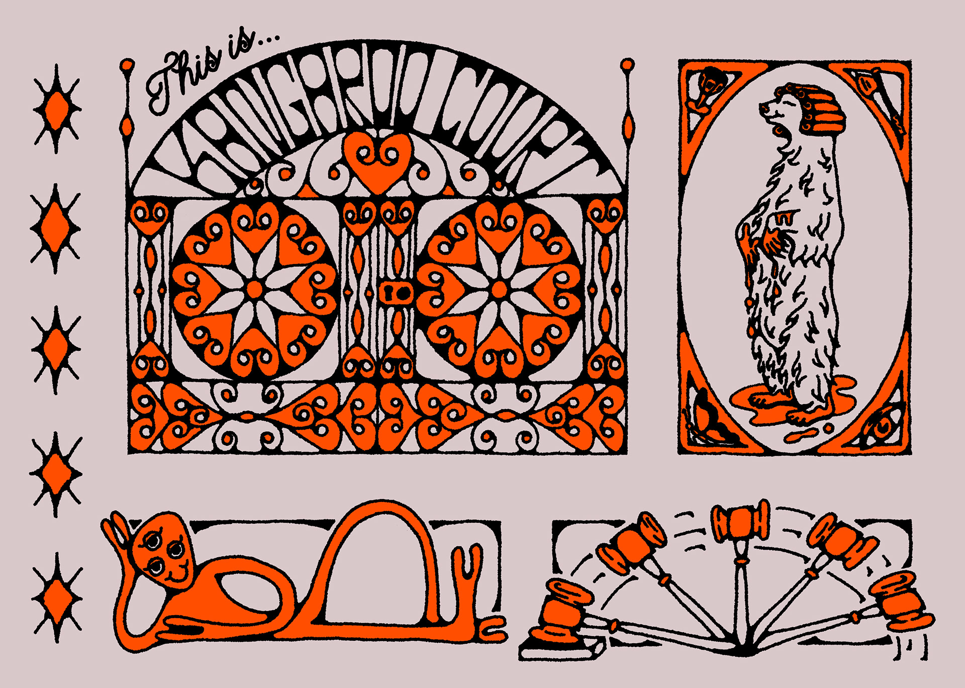 Kangaroo Court Merch (T-Shirt), 2024.