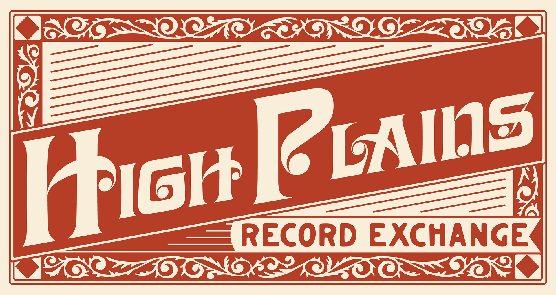 High Plains Record Exchange Logo, 2026.