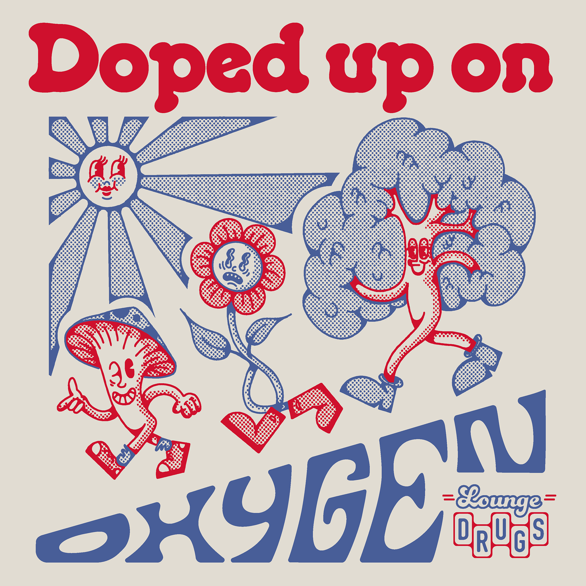 Lounge Drugs Merch (T-Shirts), 2024.