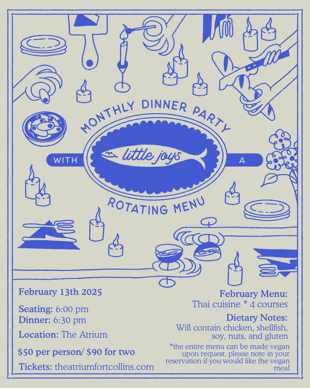 Little Joys Flyer, 2024.