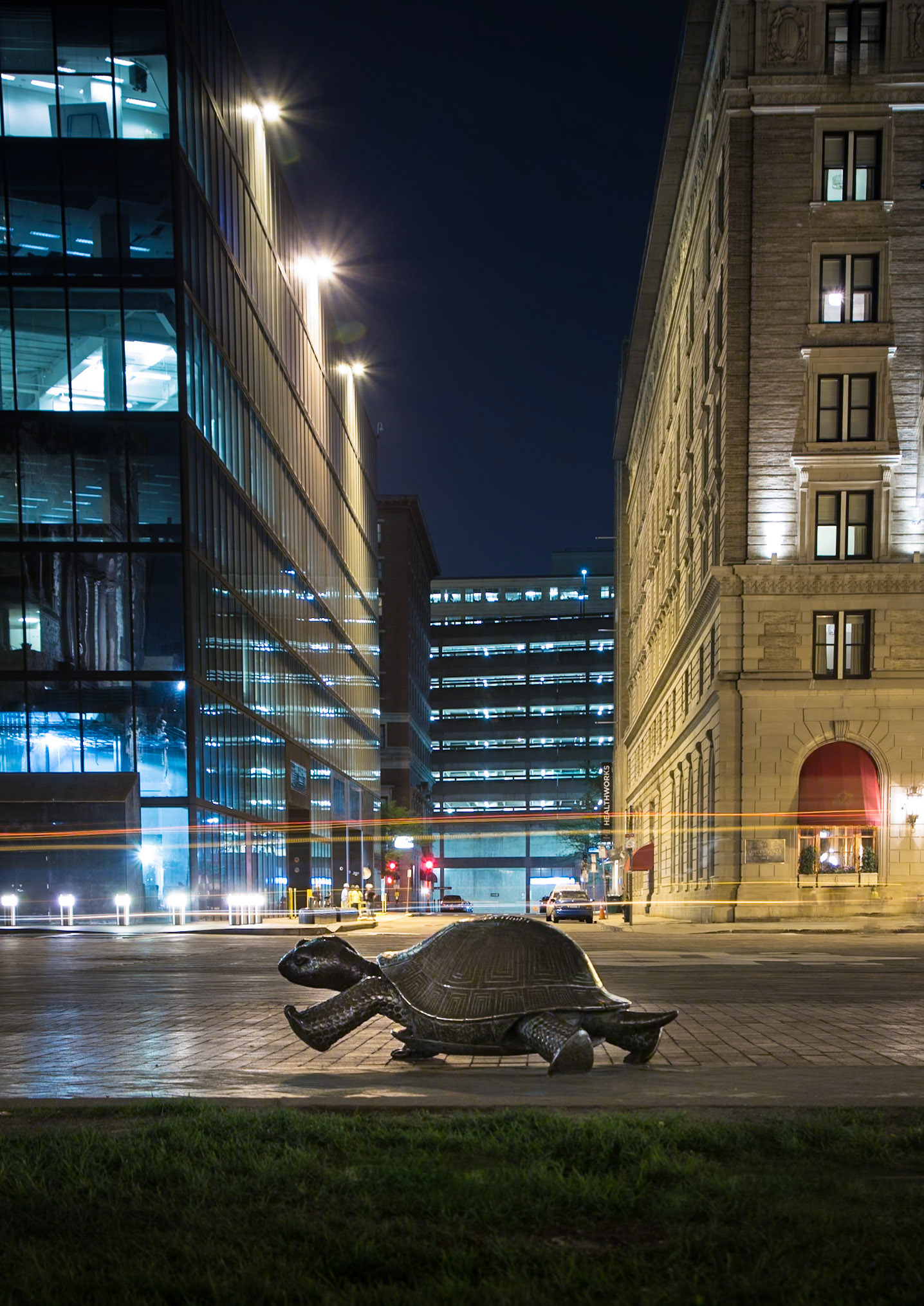 Turtle that used to be off Copley Plaza, Boston