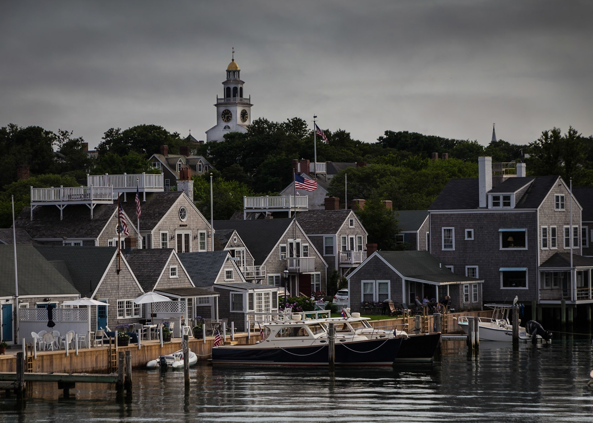 Nantucket Harbor, from the ferry