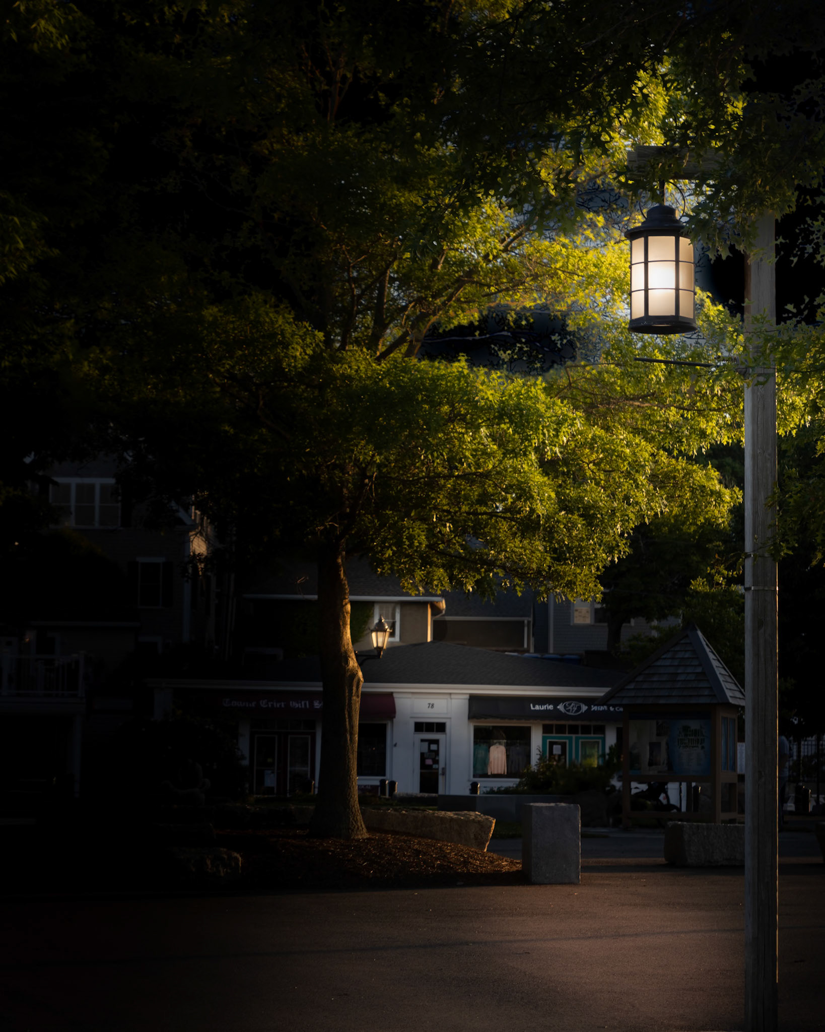 Night Time in Plymouth MA