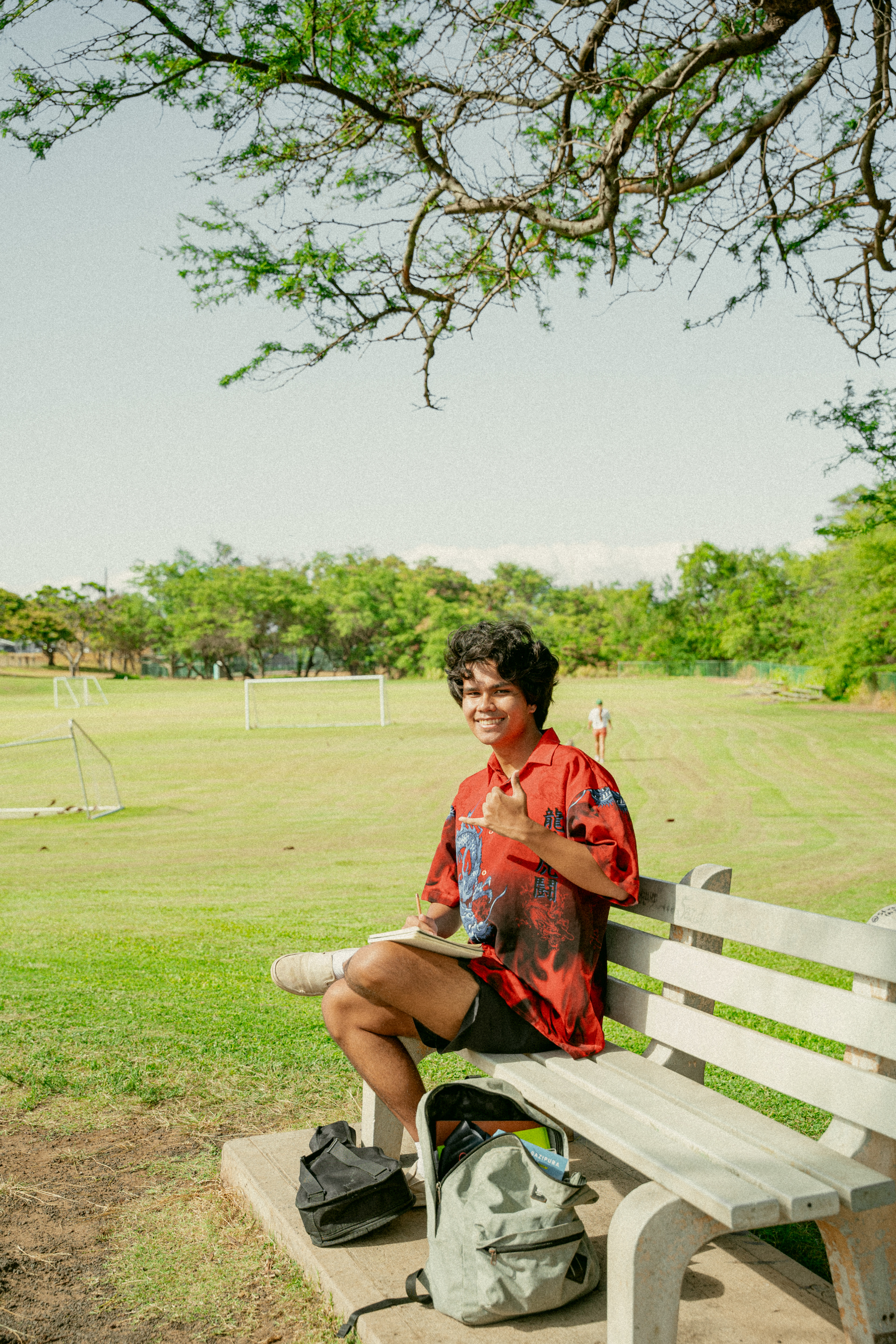 Josh in Kahului Park