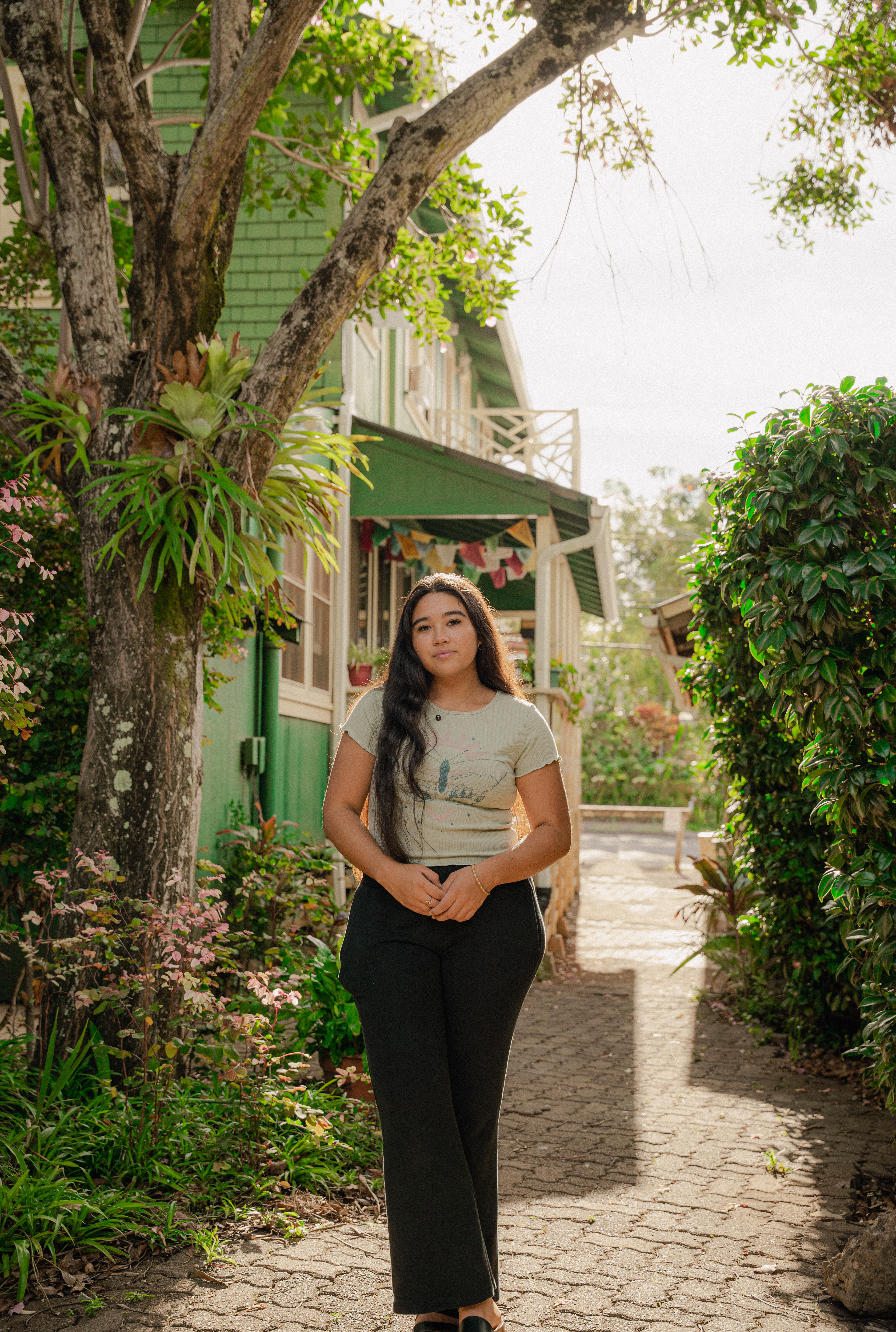 Eliana in Makawao Town