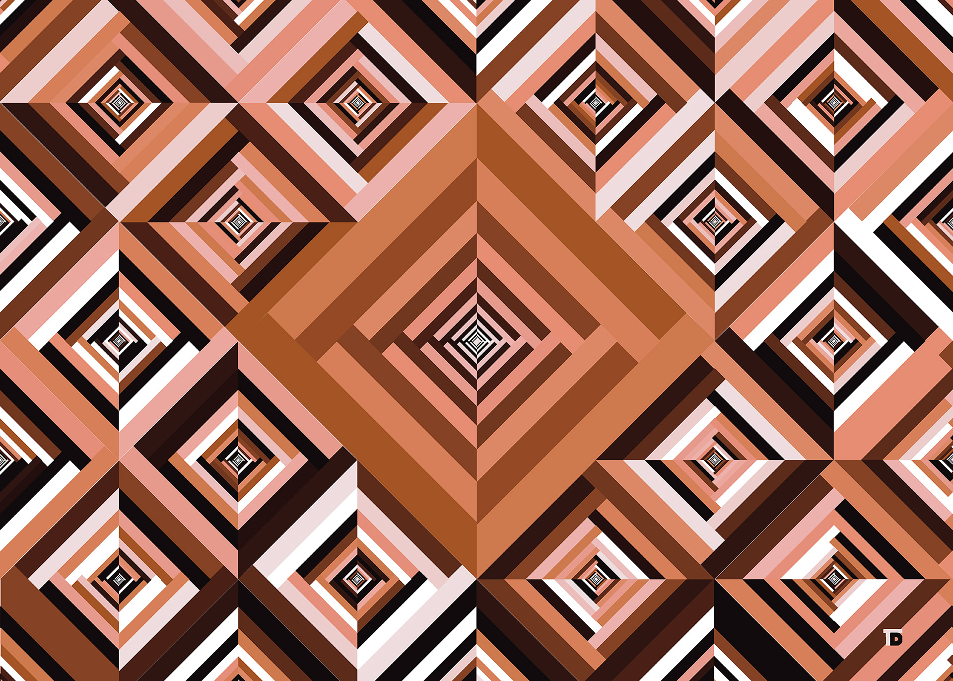 Mesmerizing squares