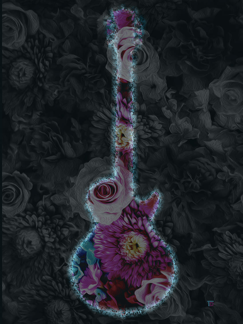 Flower gitar