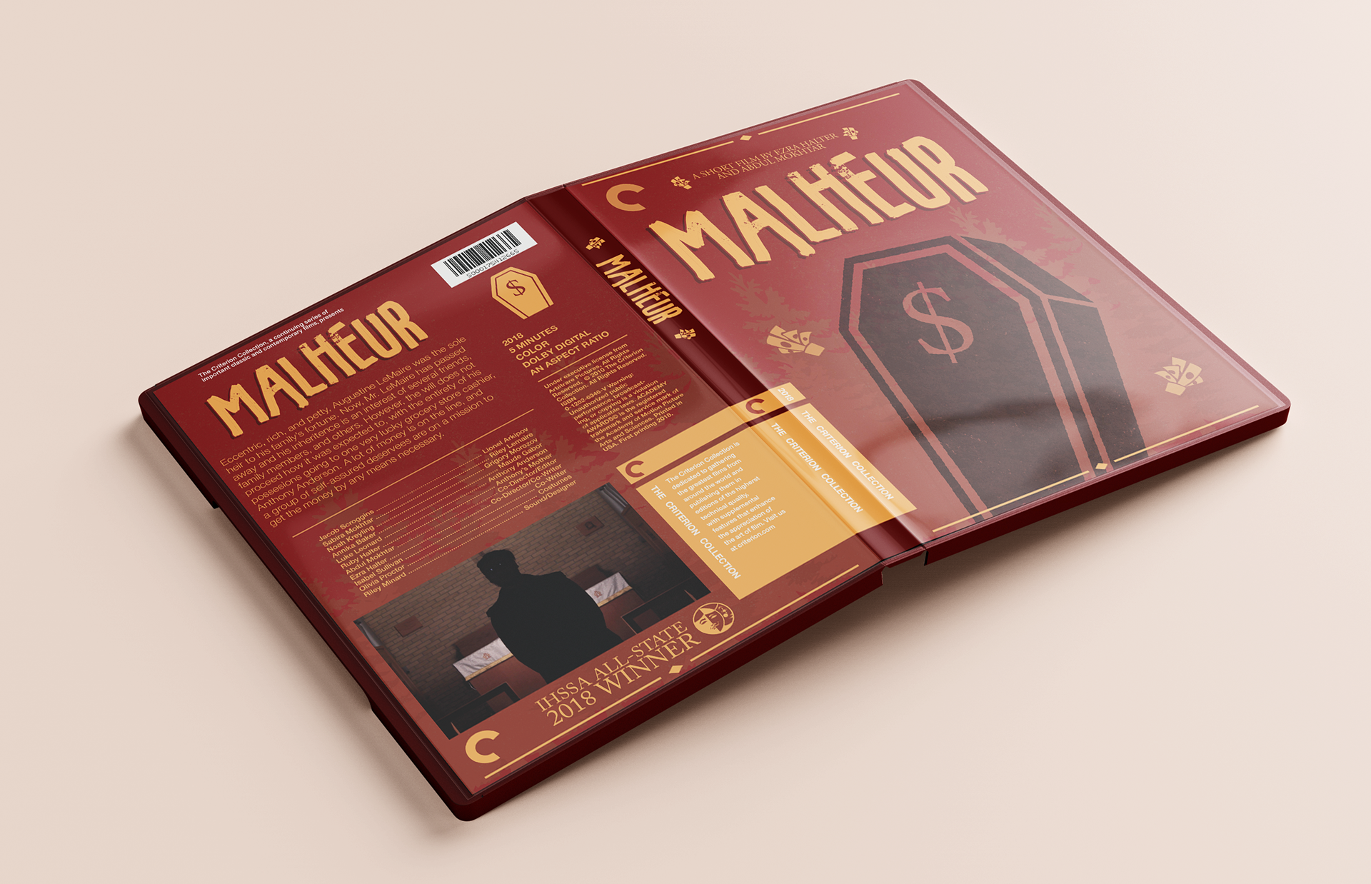 Malheur DVD Case