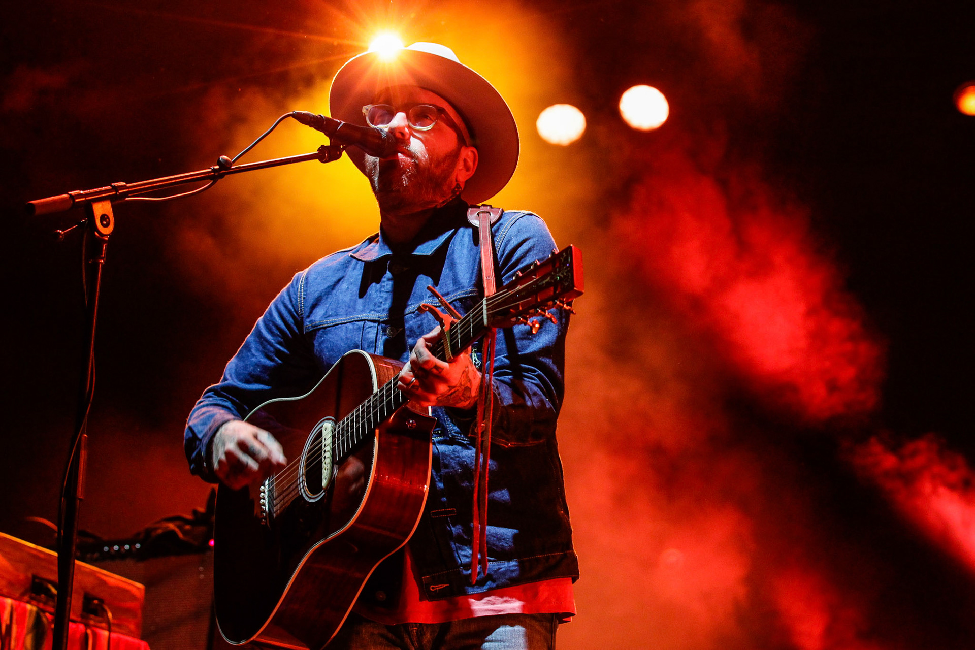 Dallas Green performing as City and Colour live at the Ottawa Folk Festival on Wednesday, Sept 4,2013, in Ottawa, Ontario, Canada. © Mark Horton