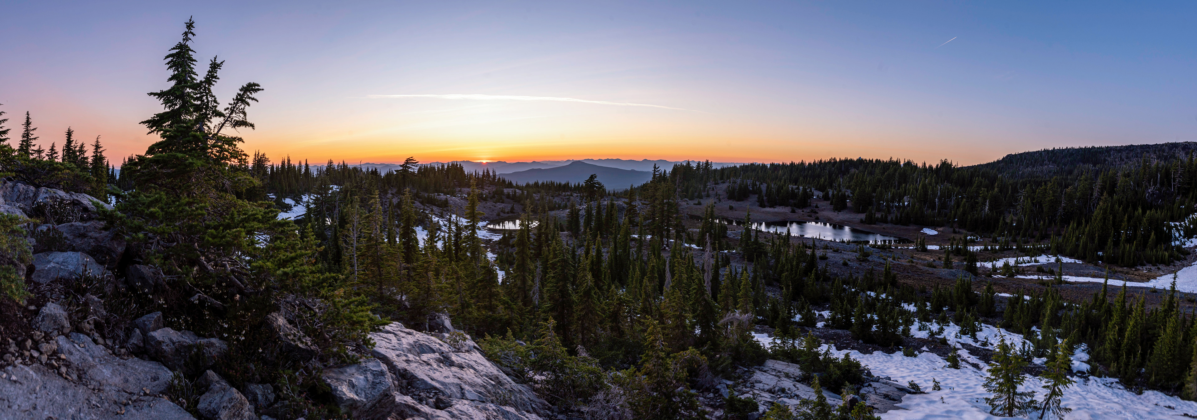 The Obsidian Limited Entry Area in the Three Sisters Wilderness.