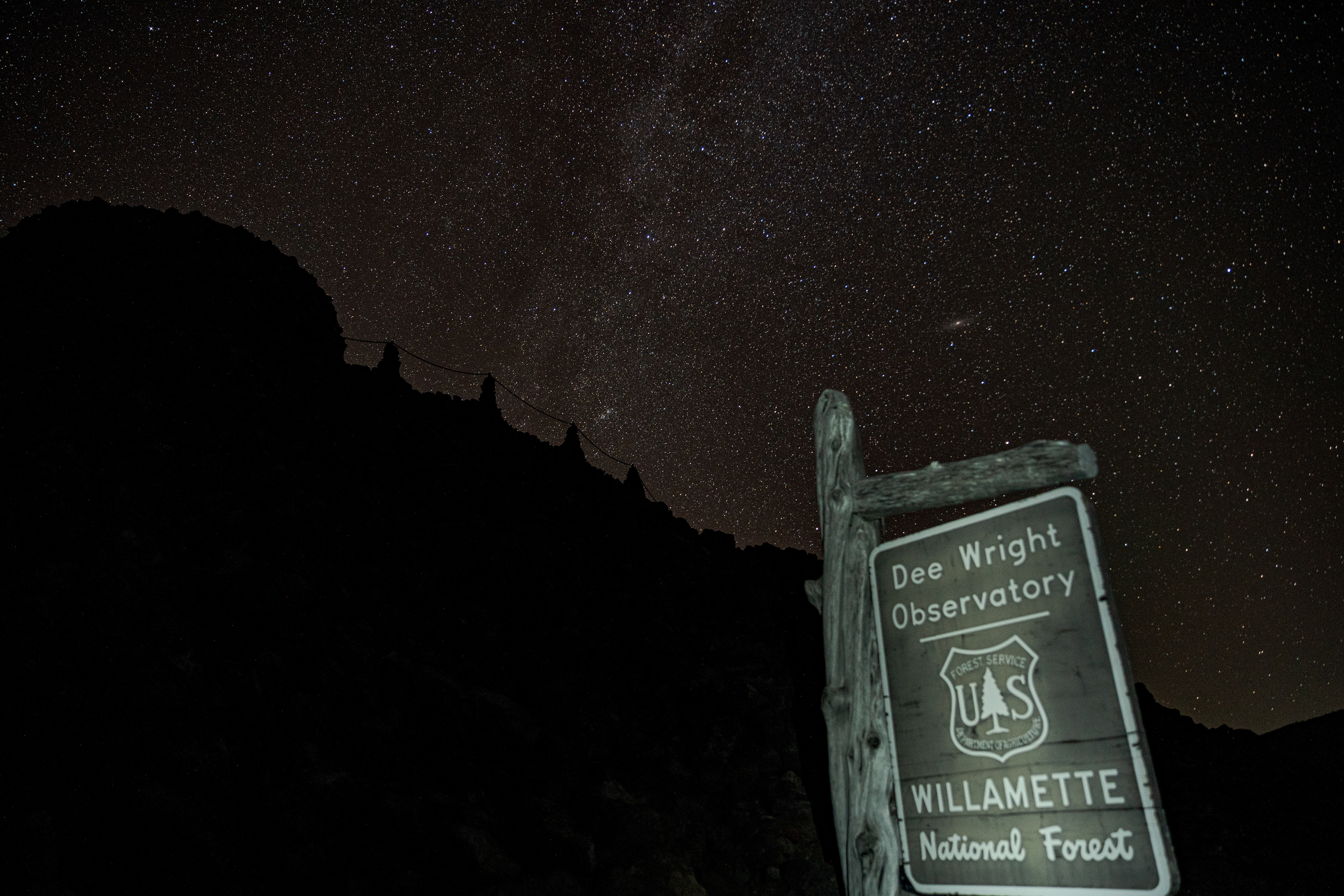 Dee Wright Observatory in the Three Sister Wilderness.
