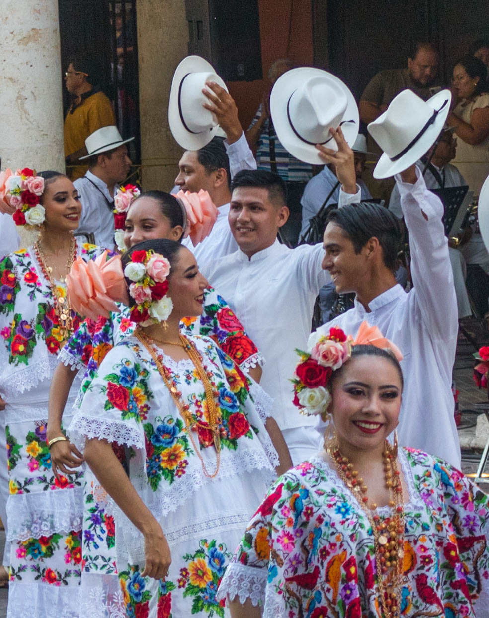 Mayan dancers