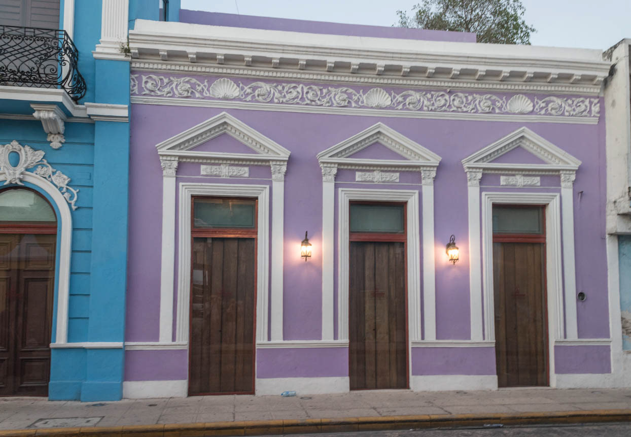 Colourful architecture