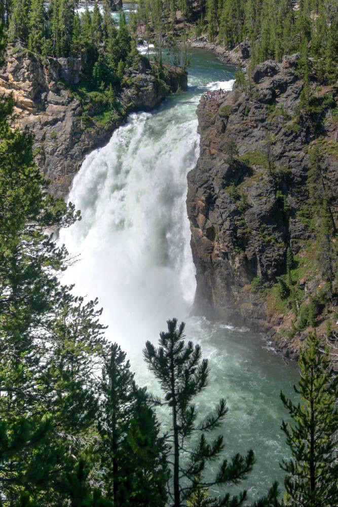 Upper Yellwostone Falls, Wyoming, USA