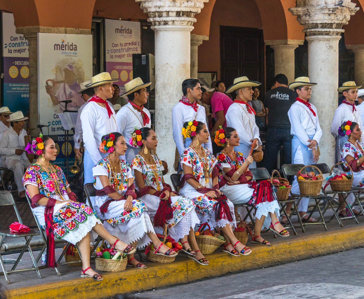 Mayan dancers