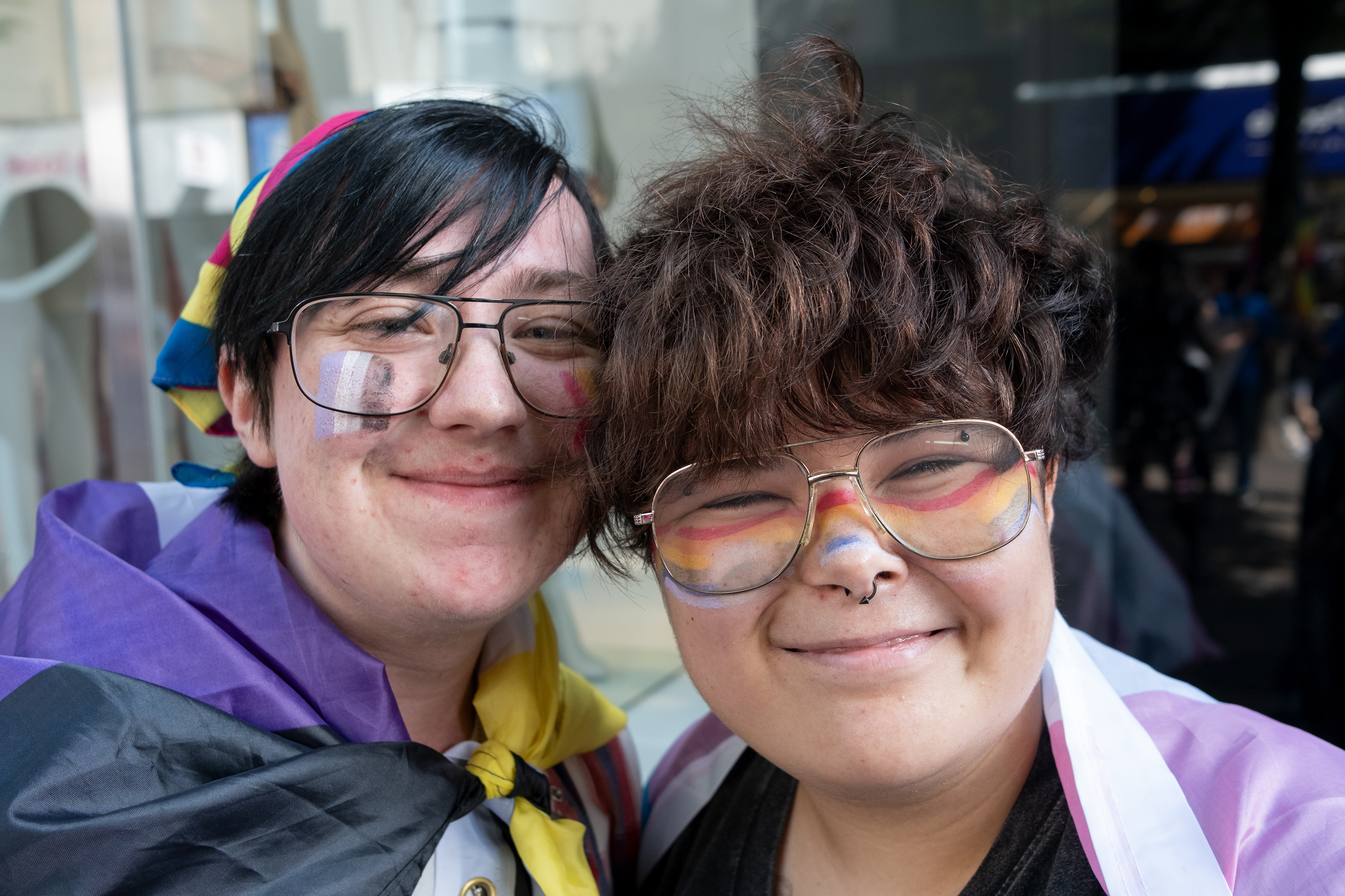 Pride side by side