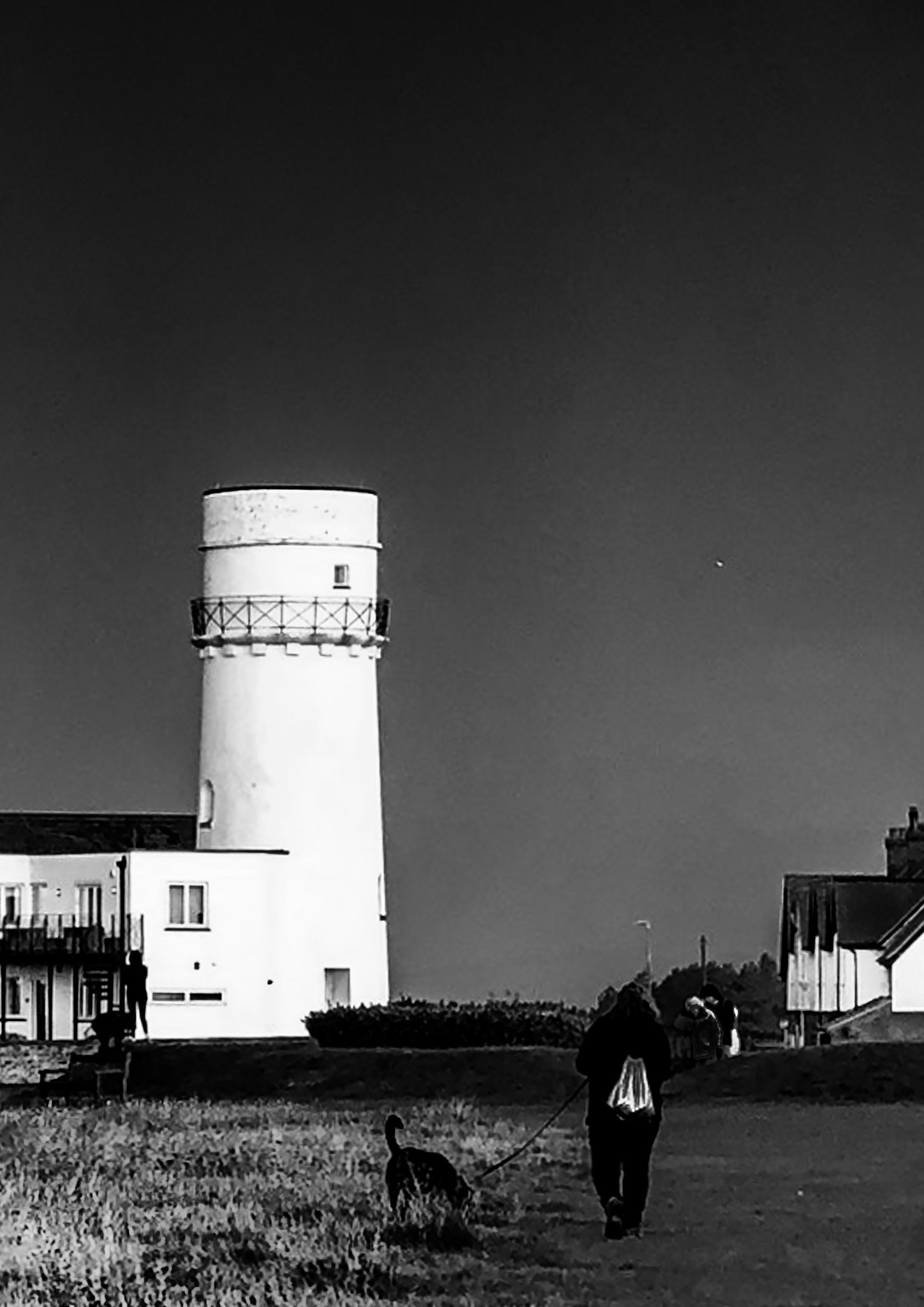 walking towards the house of light