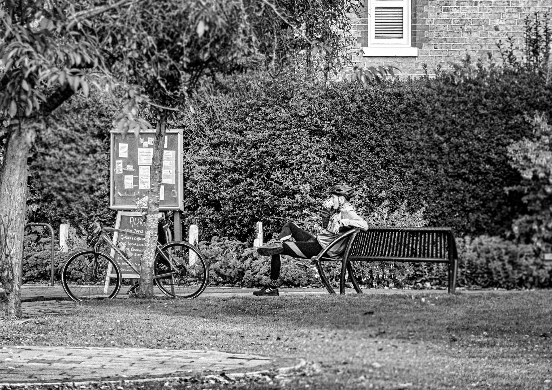 down in one, coffee break