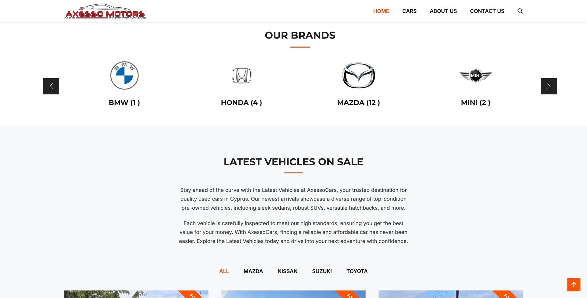Brands Section