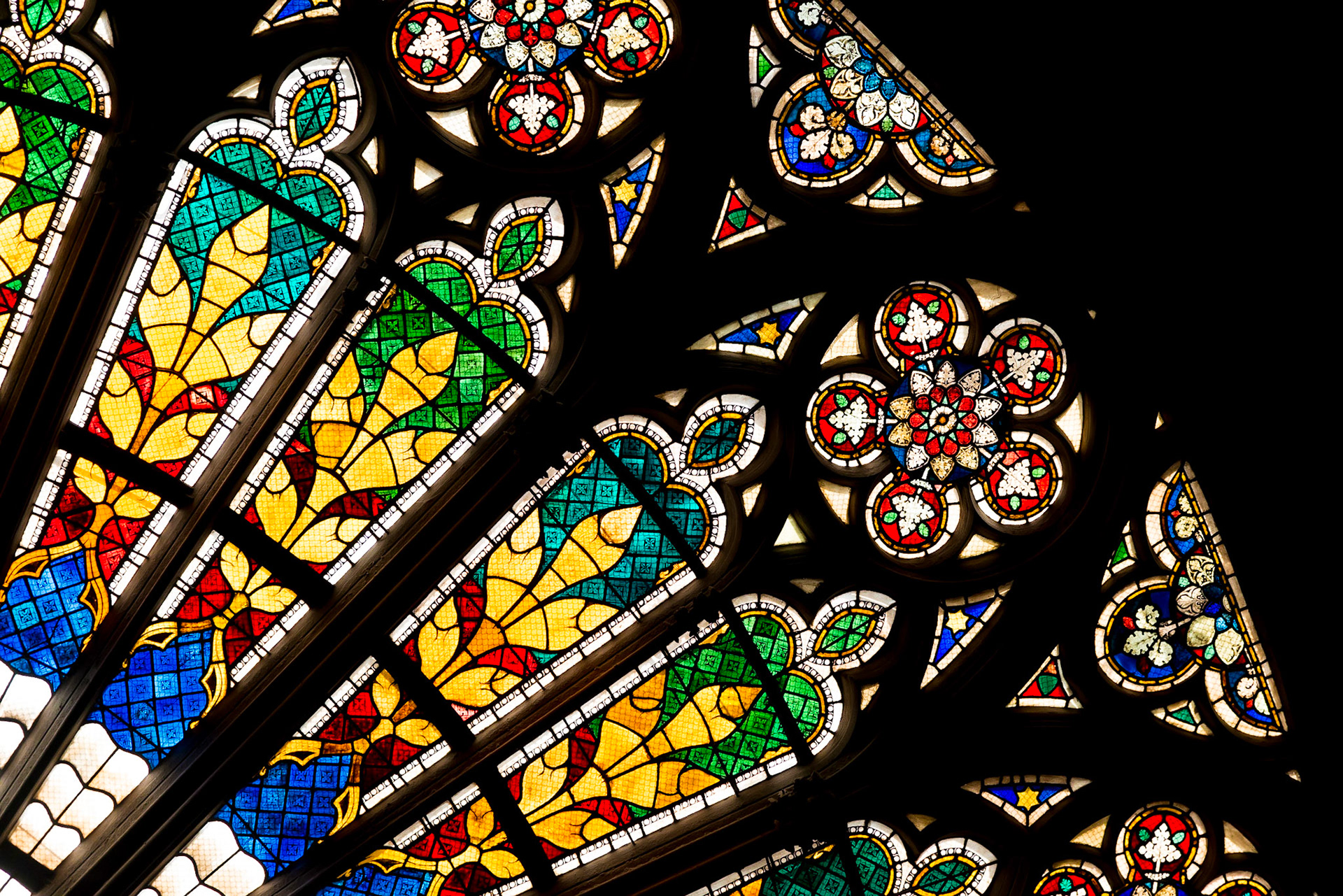 Rosace de la cathédrale de Strasbourg