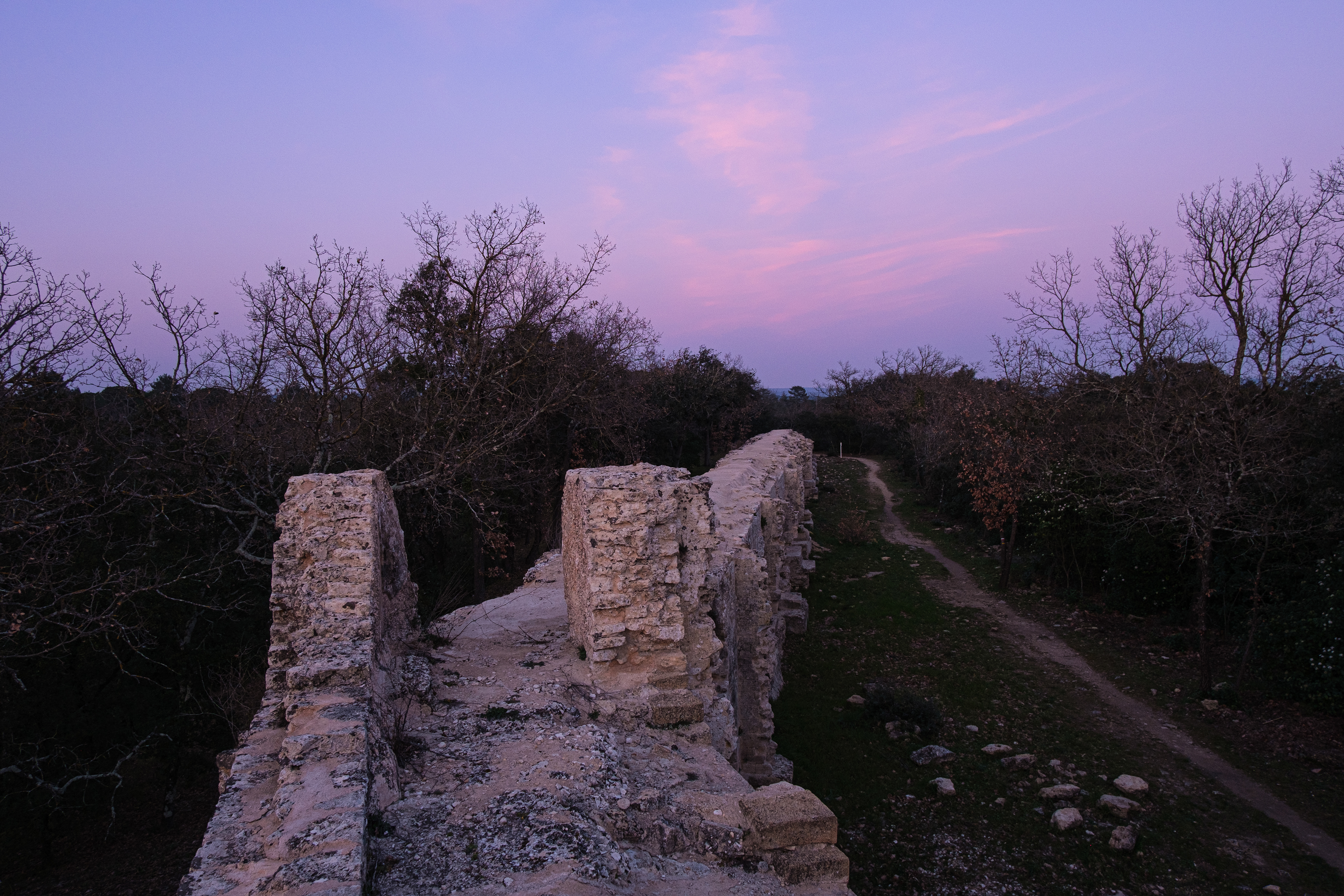 Pont Roupt (1). Towards Fontaine d'Eure, the source of the water.